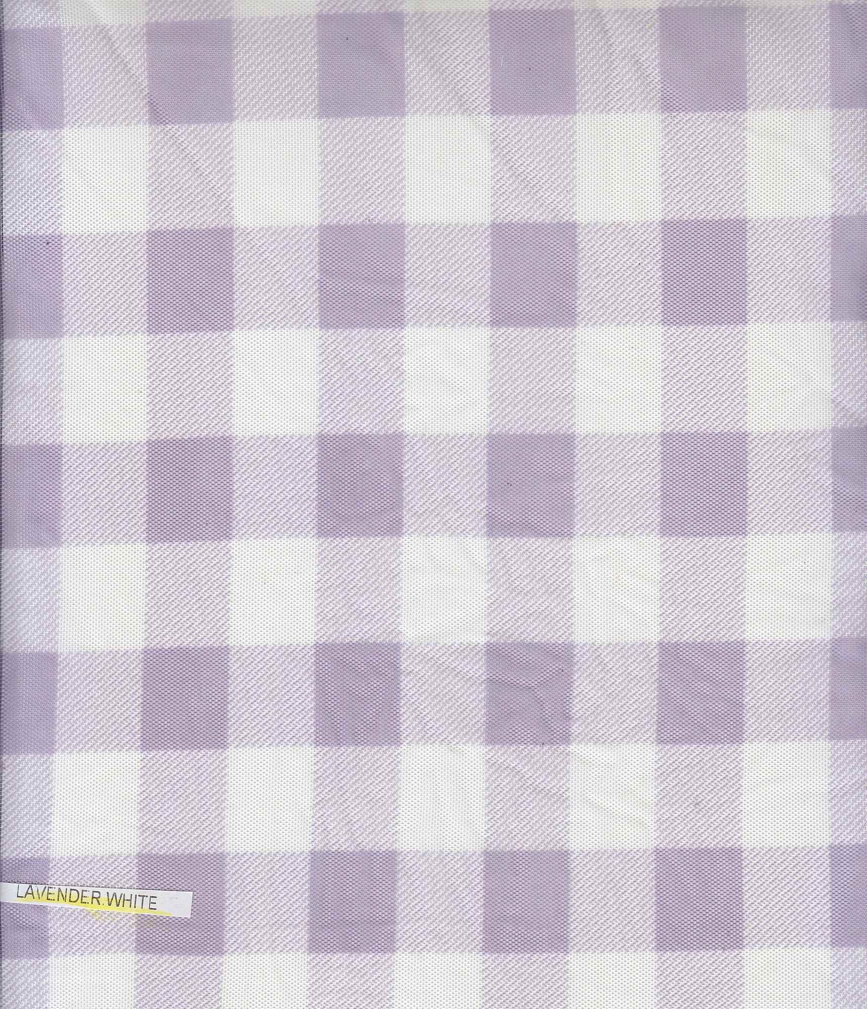 MESH-SE902140 LAVENDER/WHT BLOUSE BODYSUIT CAMI CHECKERED FLOCKING GINGHAM LOUNGEWEAR MESH PLAID POLYESTER PRINT SPANDEX STRETCH TOPS TUNICS