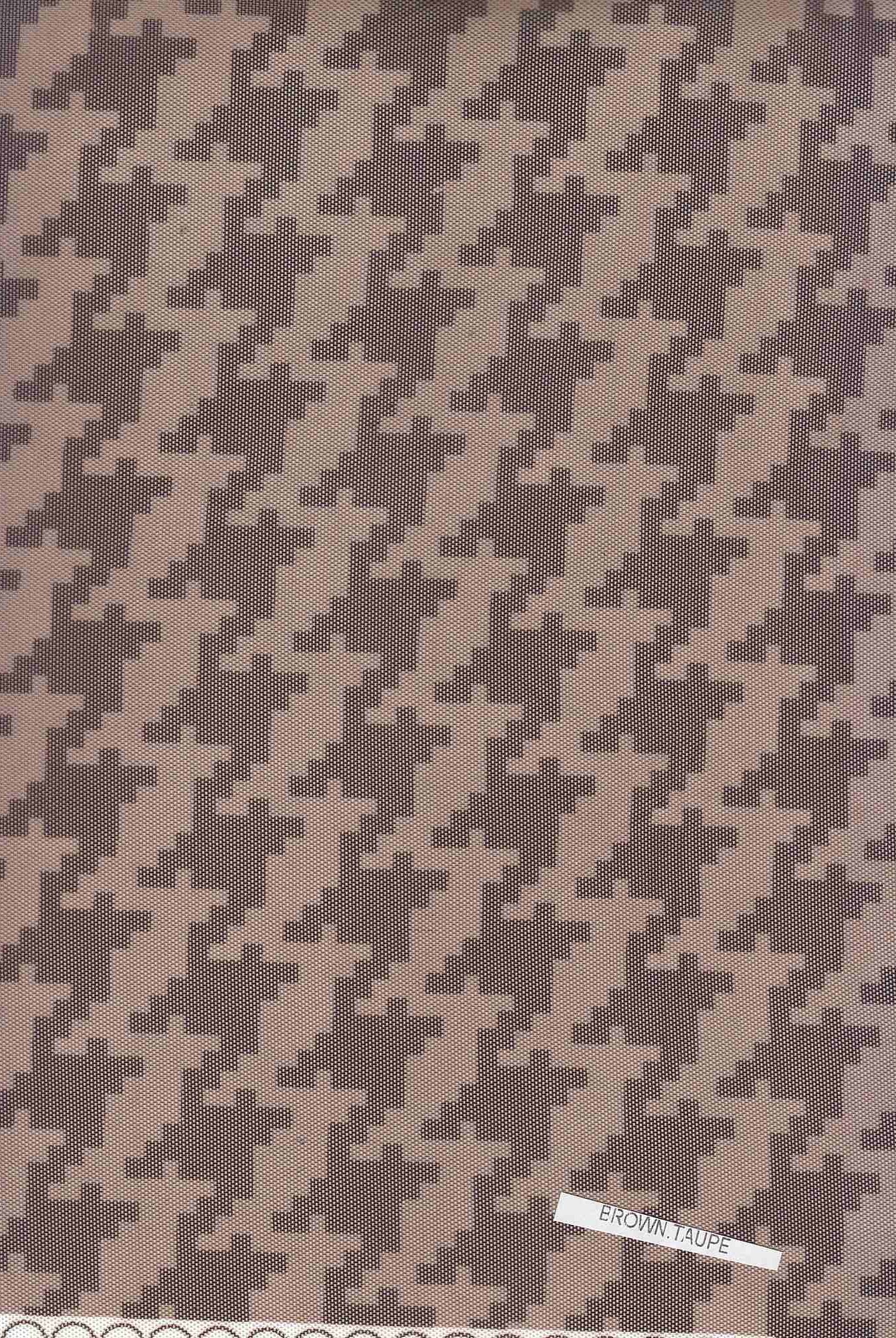 Mesh Flocking Stretch Fabric - MESH-DU489