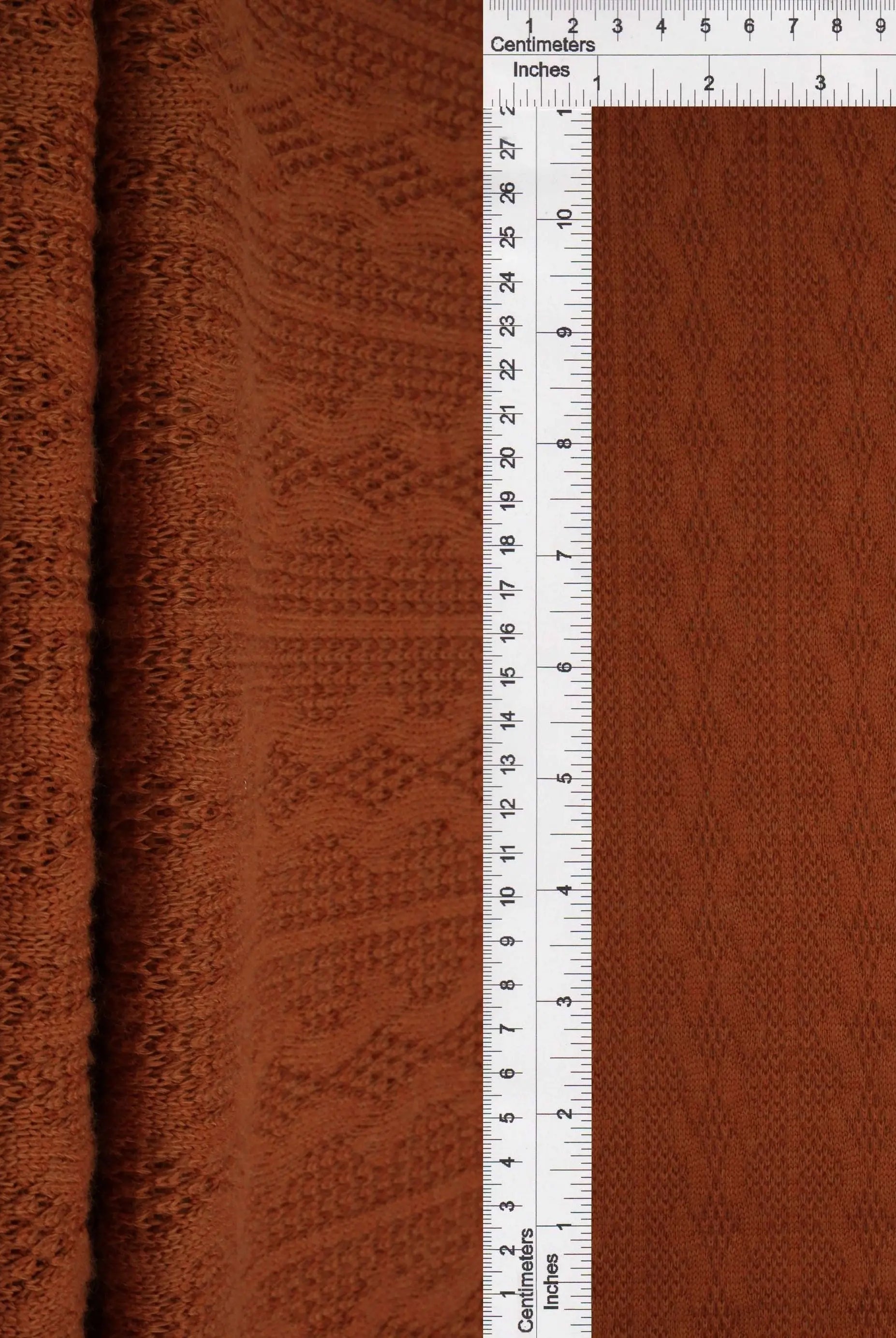 KNT4422 RUST BOTTOMS CAMI DRESS JACQUARD KNIT NO-PRINT OUTERWEAR POLYESTER RUST SOLID SPANDEX STRETCH SWEATER TUNICS