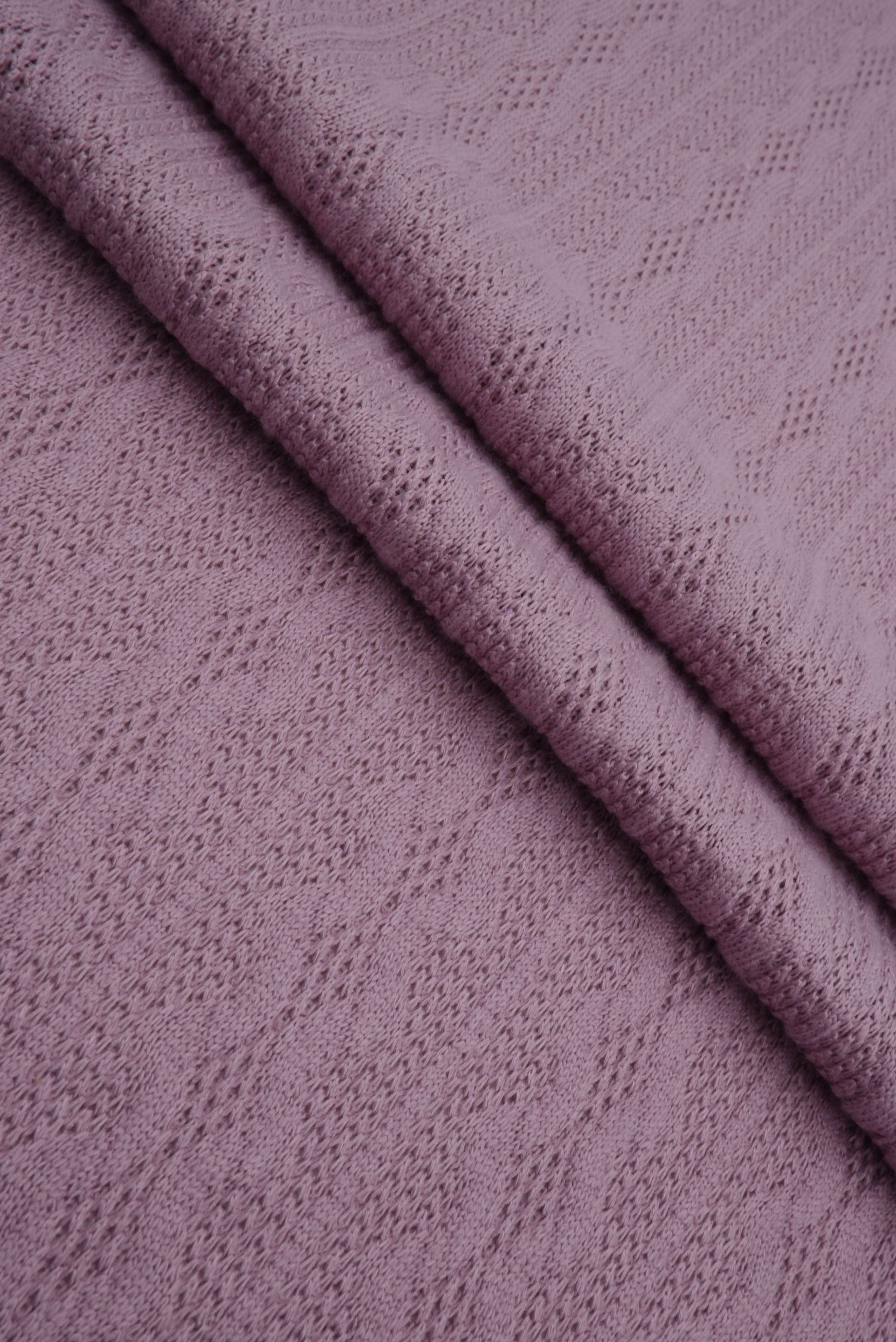 KNT4422 PURPLE VINTAGE BOTTOMS CAMI DRESS JACQUARD KNIT NO-PRINT OUTERWEAR POLYESTER PURPLE SOLID SPANDEX STRETCH SWEATER TUNICS