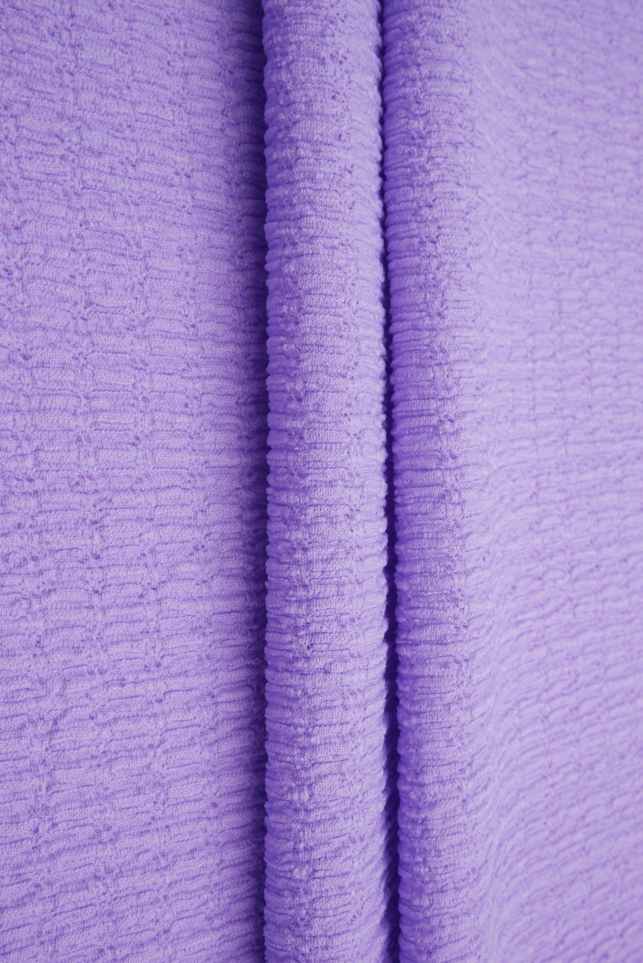 Crinkle Jersey Solid Knit Fabric - KNT4455