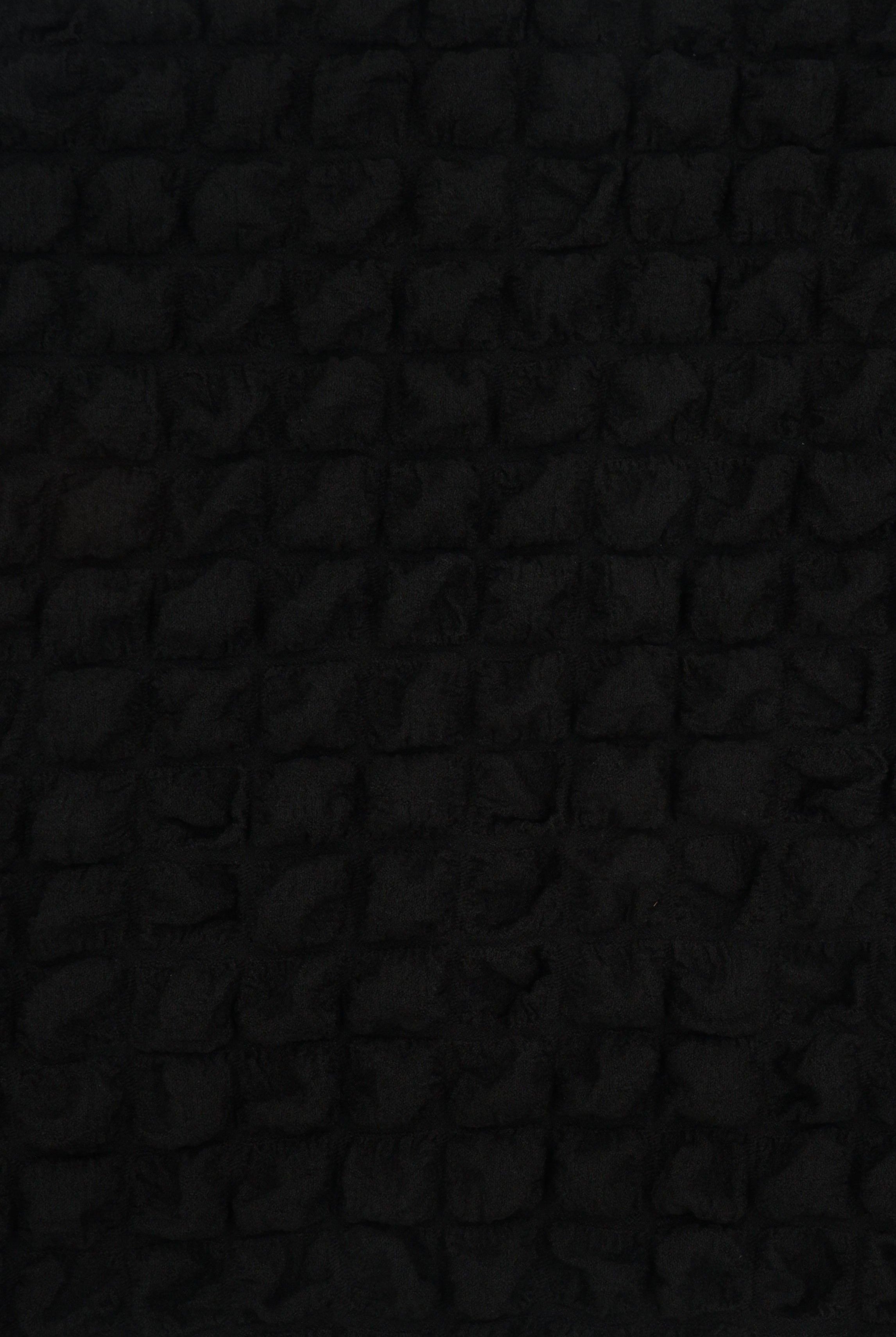 CRP4461 BLACK BLACK BLOUSE BODYSUIT BOTTOMS CAMI DRESS JACQUARD NO-PRINT NON STRETCH PANTS POLYESTER SKIRTS SOLID SPANDEX TOPS TUNICS WOVEN