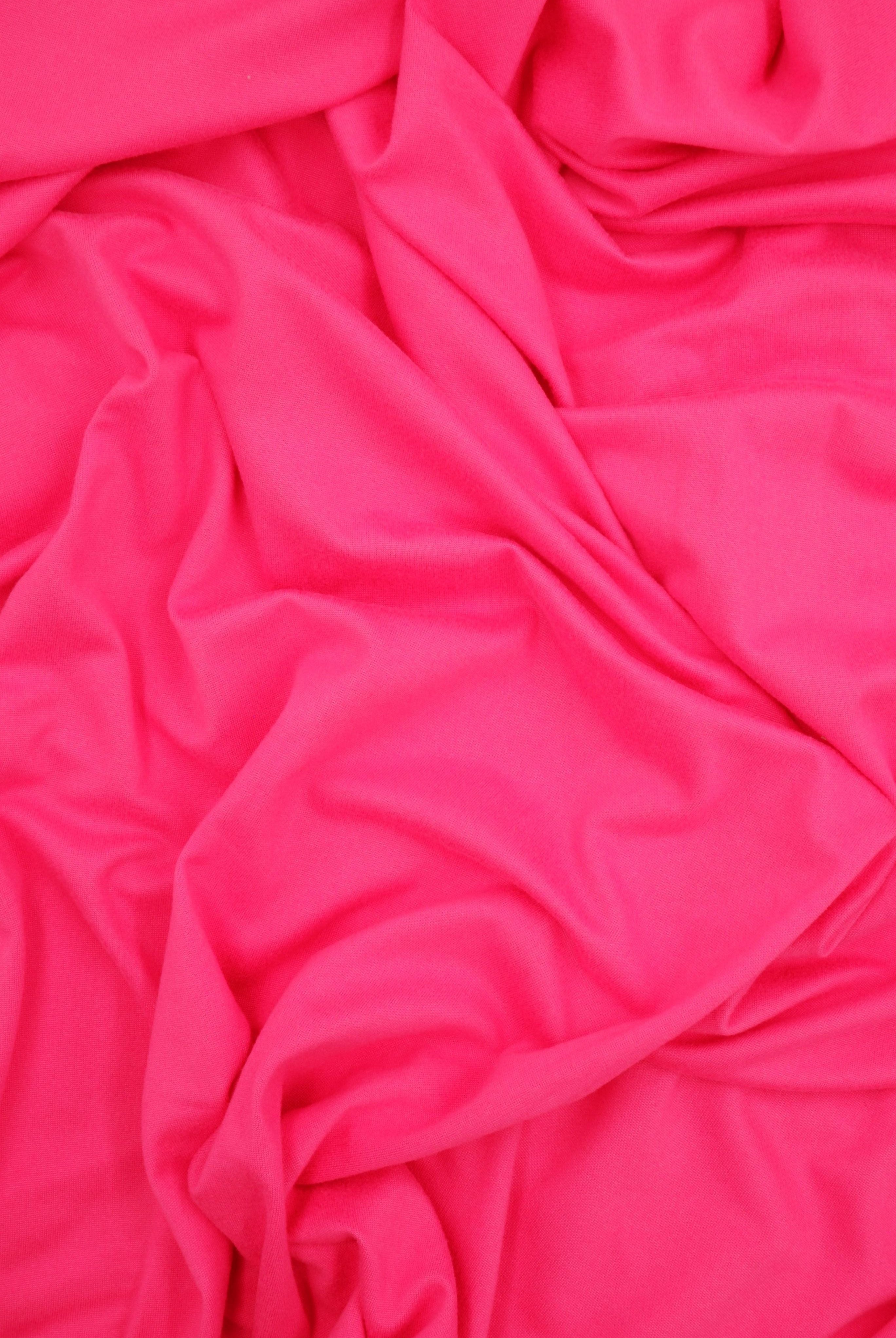 DTY Brushed Solid Stretch Knit Fabric - KNT2100