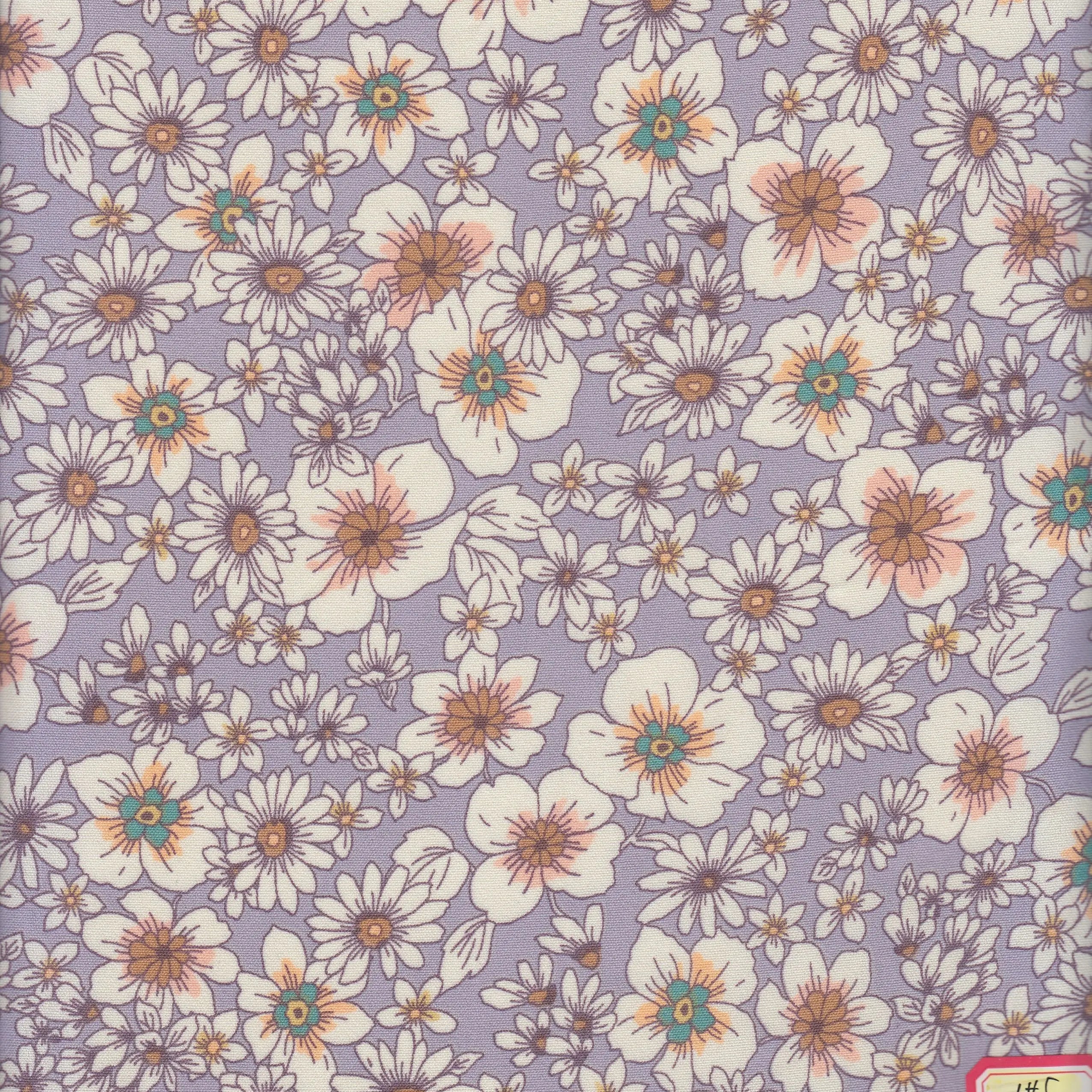 POP4178-MS10166 LAVENDER FLOWER AIRFLOW BLOUSE BODYSUIT BOTTOMS BROWN CAMI CEY CREAM DRESS FLORAL LAVANDER LOUNGEWEAR PANTS POLYESTER PRINT SKIRTS SUBLIMATION TOPS WOVEN
