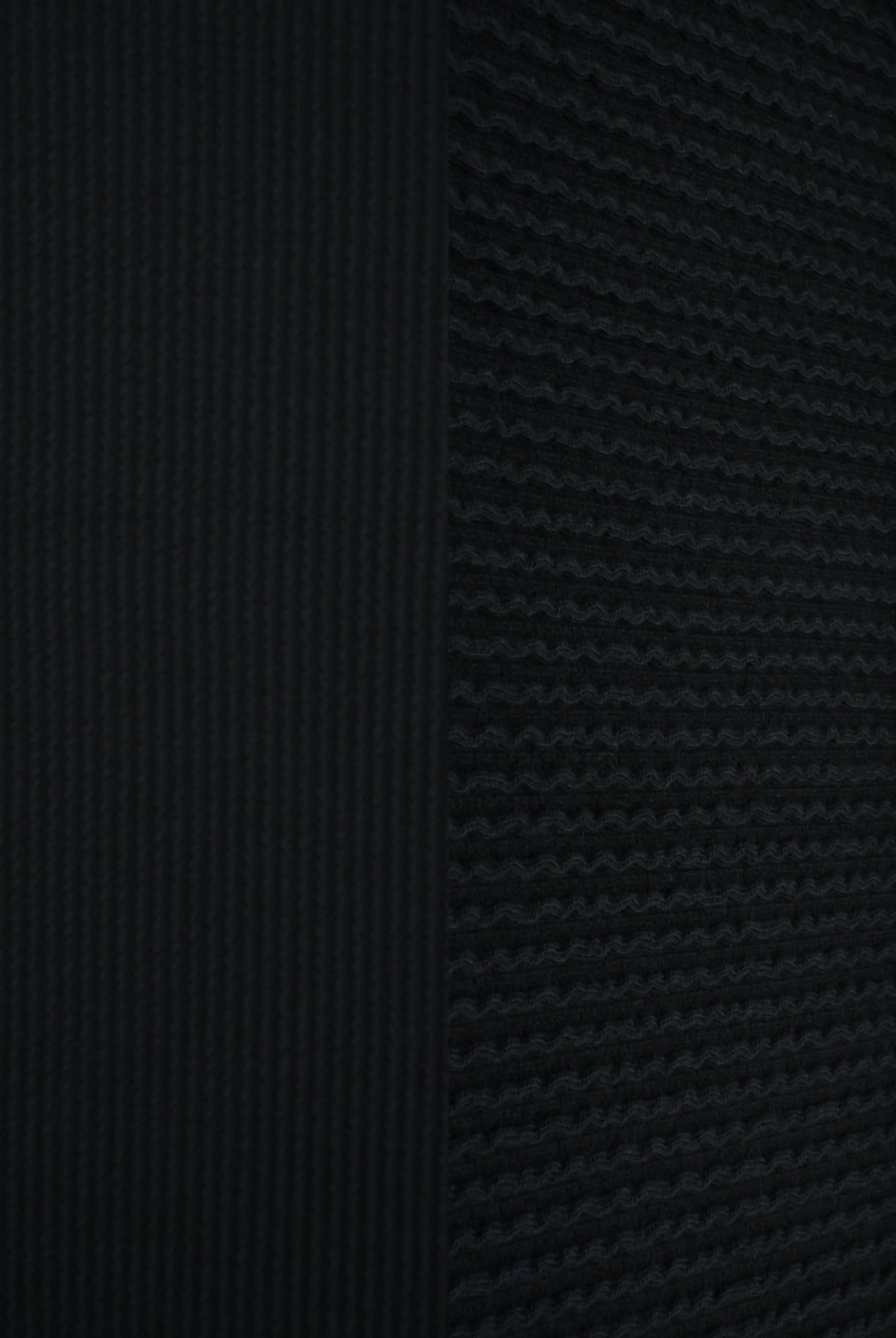 KNT4463 BLACK BLACK BODYSUIT BOTTOMS CAMI DOUBLE KNIT DRESS JACQUARD LOUNGEWEAR NO-PRINT PANTS POLYESTER RAYON RIB SOLID SPANDEX STRETCH SWEATER T-SHIRT URBAN