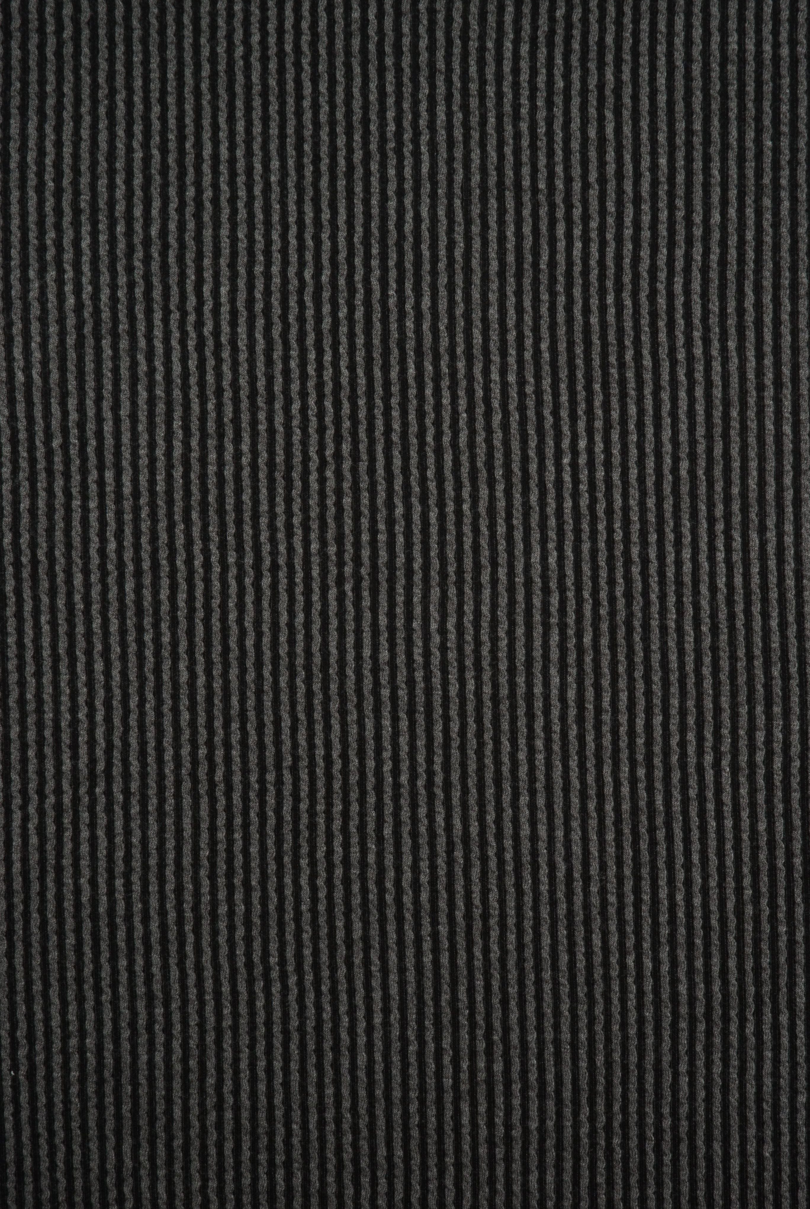 Jacquard Double Knit Rib Stretch Fabric - KNT4463
