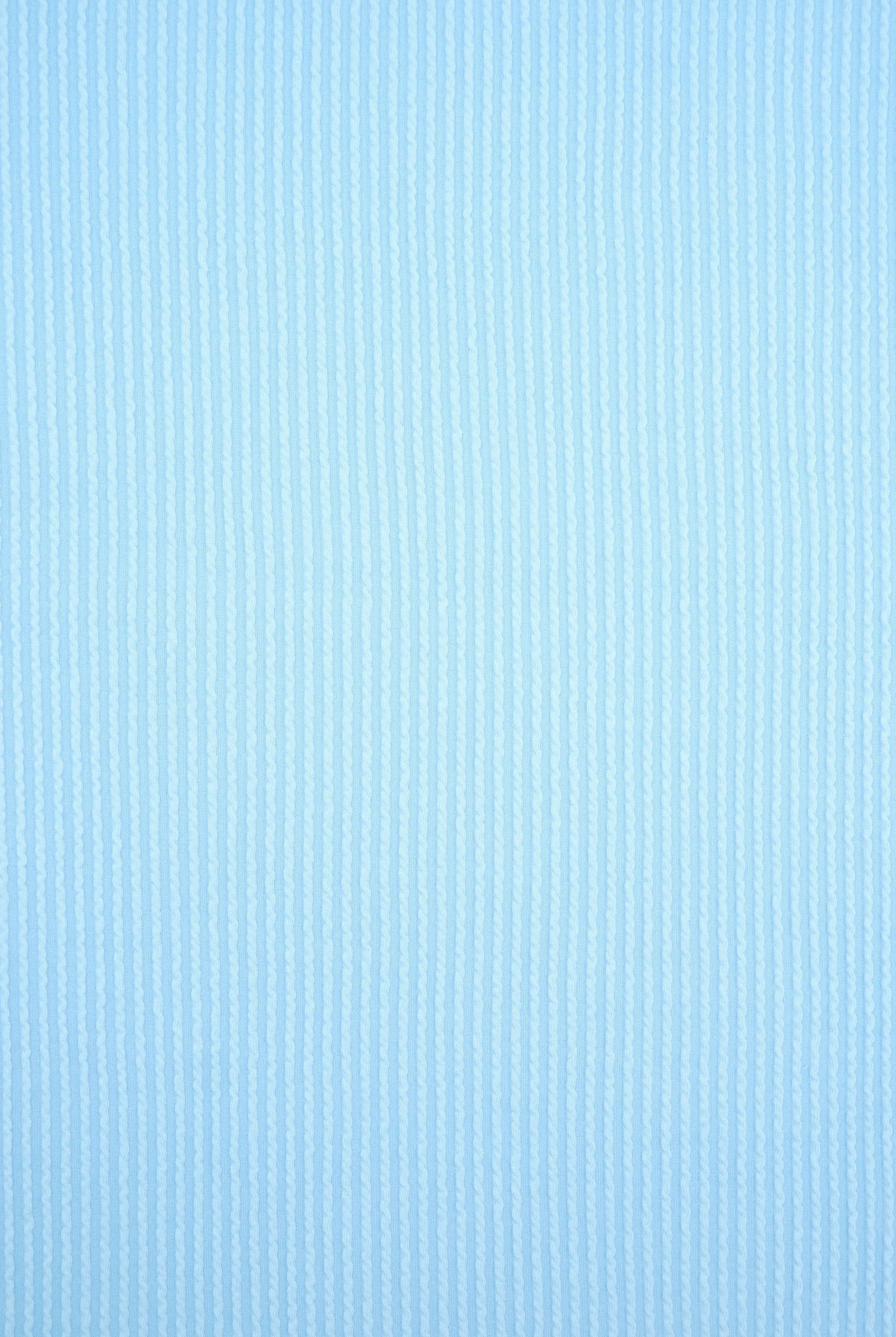 KNT4463 BLUE LT BLUE BODYSUIT BOTTOMS CAMI DOUBLE KNIT DRESS JACQUARD LOUNGEWEAR NO-PRINT PANTS POLYESTER RAYON RIB SOLID SPANDEX STRETCH SWEATER T-SHIRT URBAN