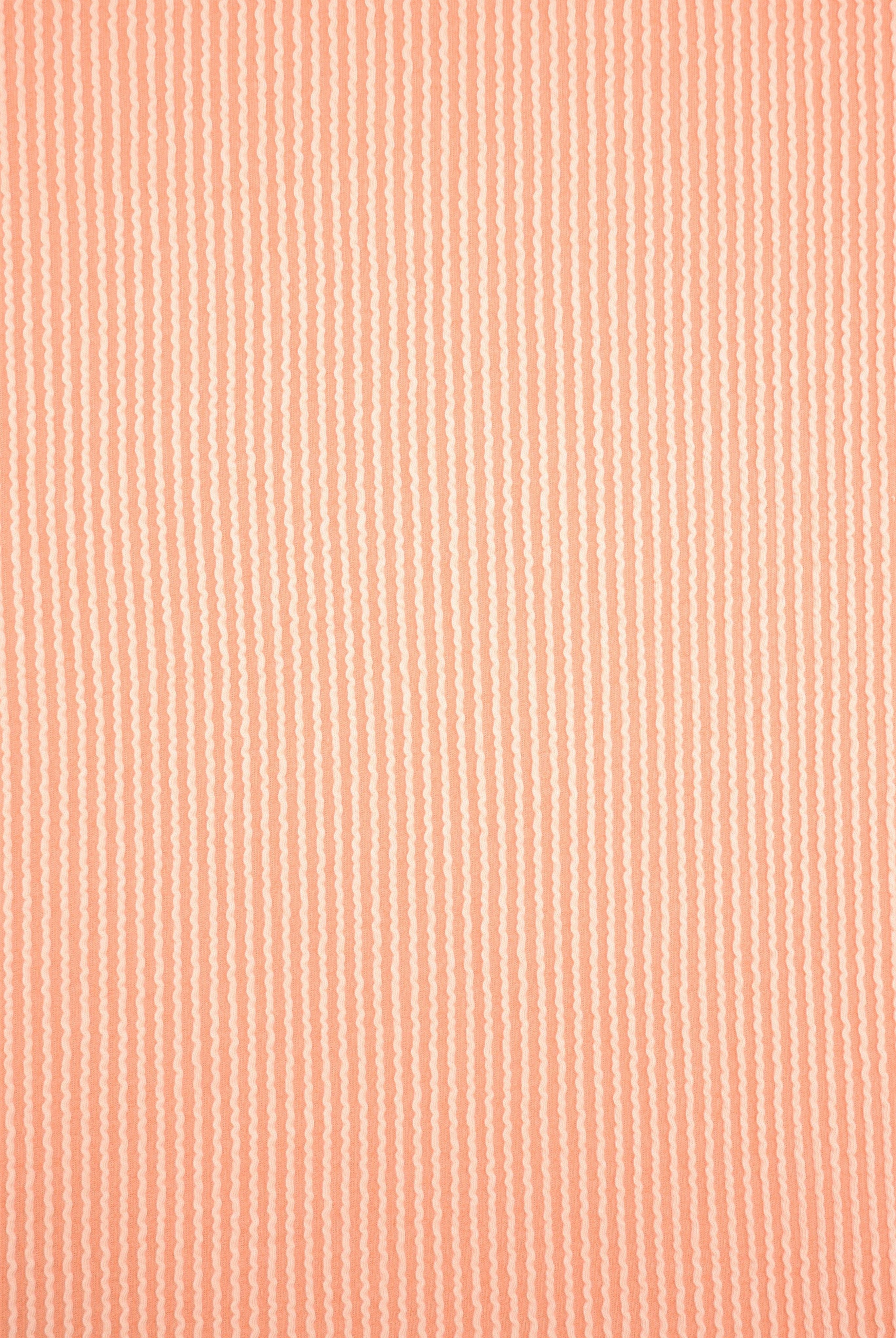 Jacquard Double Knit Rib Stretch Fabric - KNT4463