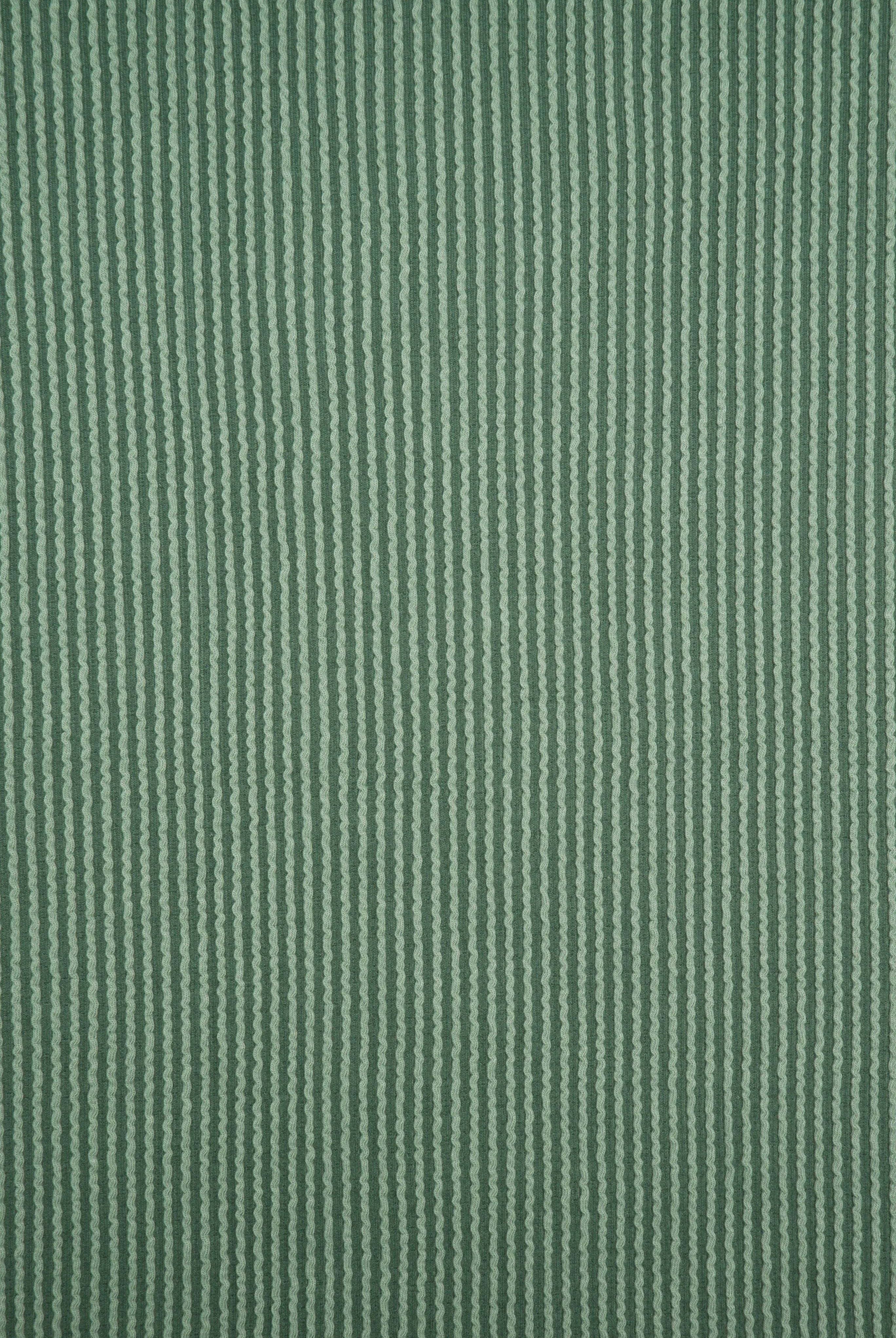 Jacquard Double Knit Rib Stretch Fabric - KNT4463