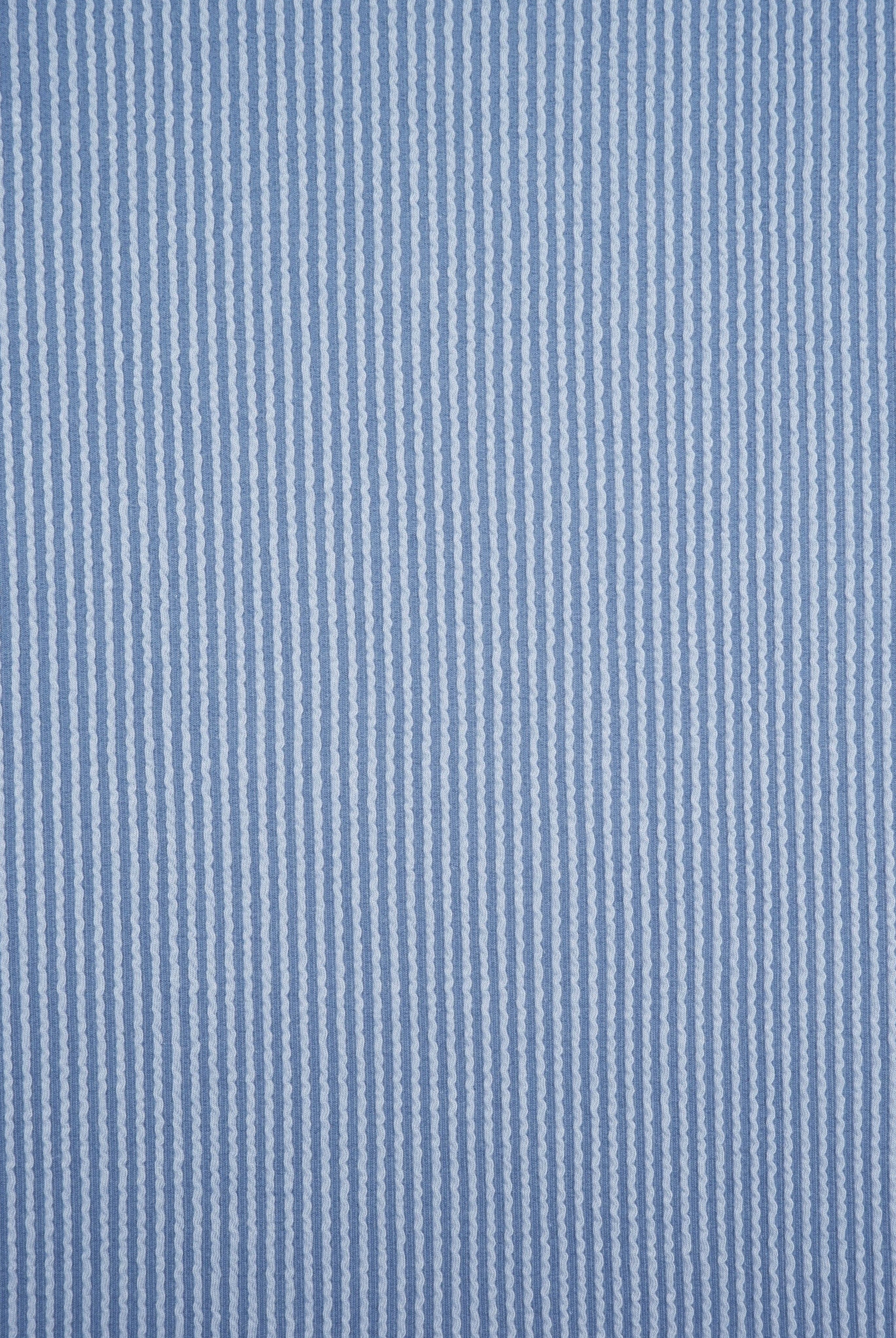 Jacquard Double Knit Rib Stretch Fabric - KNT4463