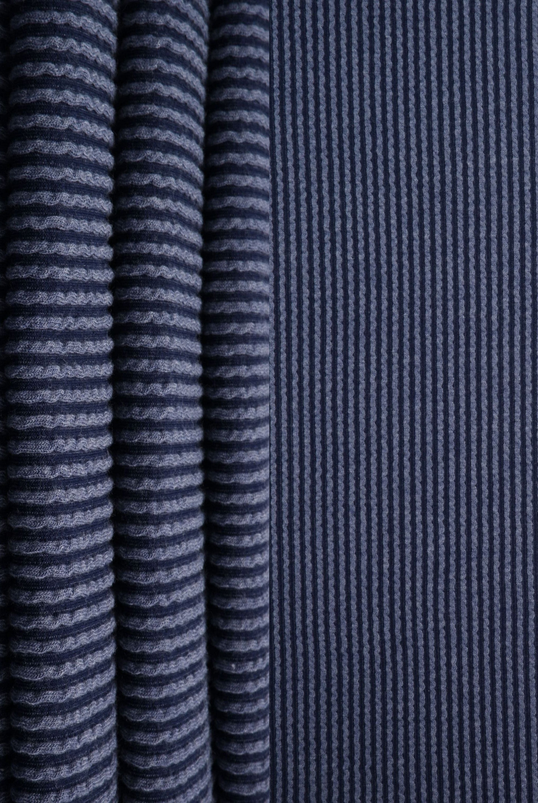 Jacquard Double Knit Rib Stretch Fabric - KNT4463