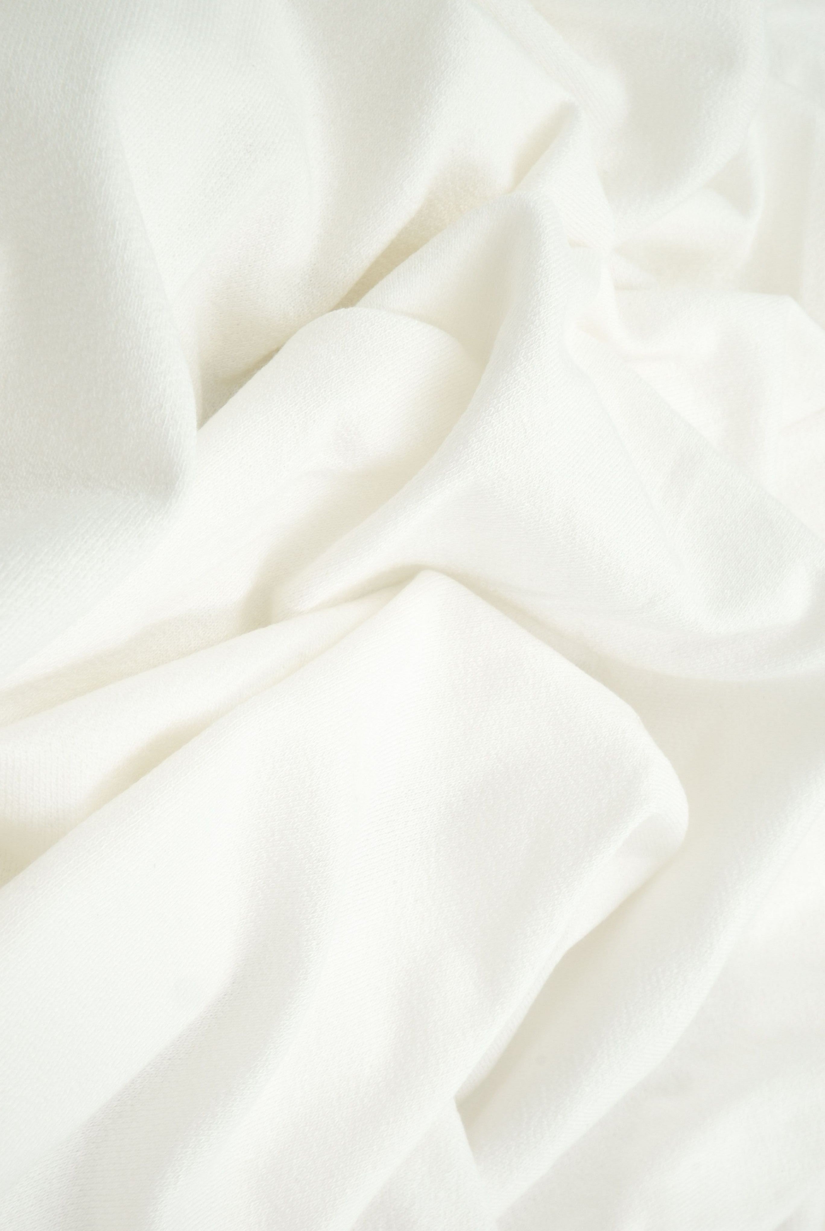 KNT4465 IVORY BLOUSE BOTTOMS CAMI CREPE DRESS KNIT NO-PRINT OUTERWEAR PANTS RAYON SKIRTS SOLID-B SPANDEX STRETCH T-SHIRT TOPS TUNICS VISCOSE