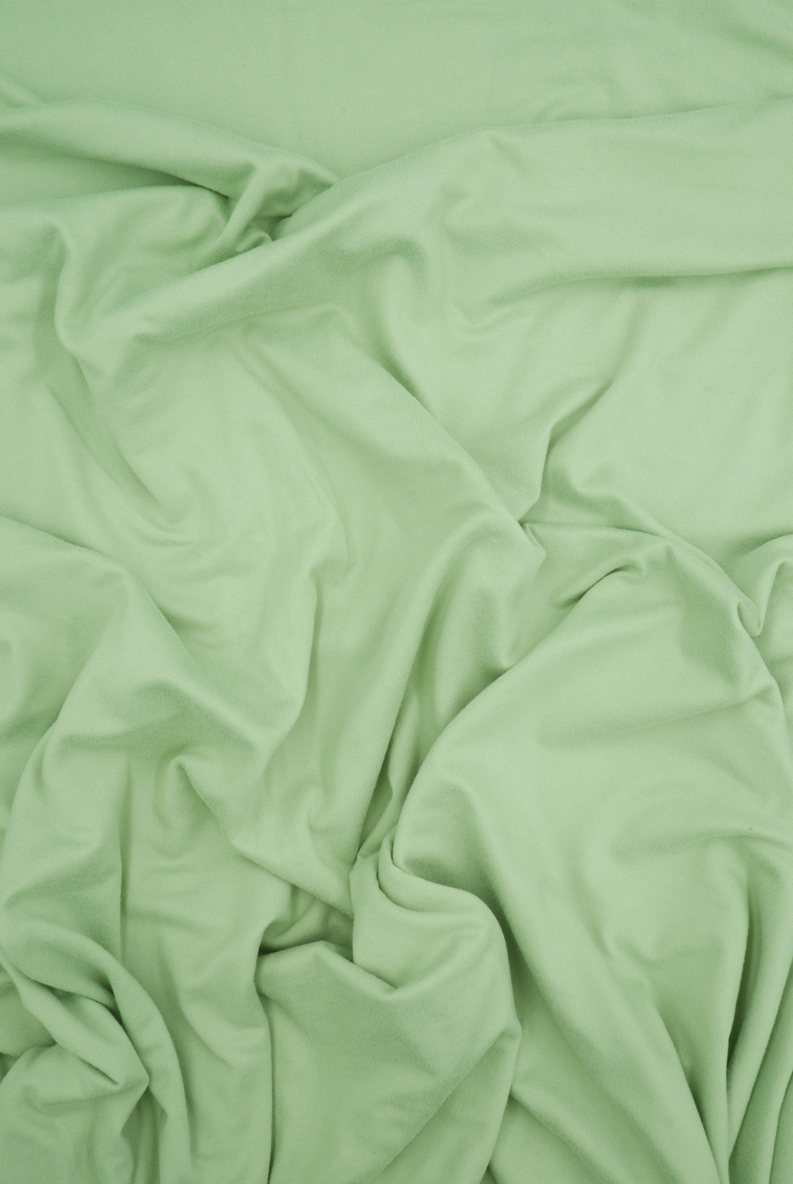 KNT2100 SAGE PALE BIKER SHORTS BODYSUIT CAMI DRESS DTY BRUSHED GREEN KNIT LOUNGEWEAR NO-PRINT PANTS POLYESTER SOLID SPANDEX STRETCH SUBLIMATION T-SHIRT TOPS TUNICS