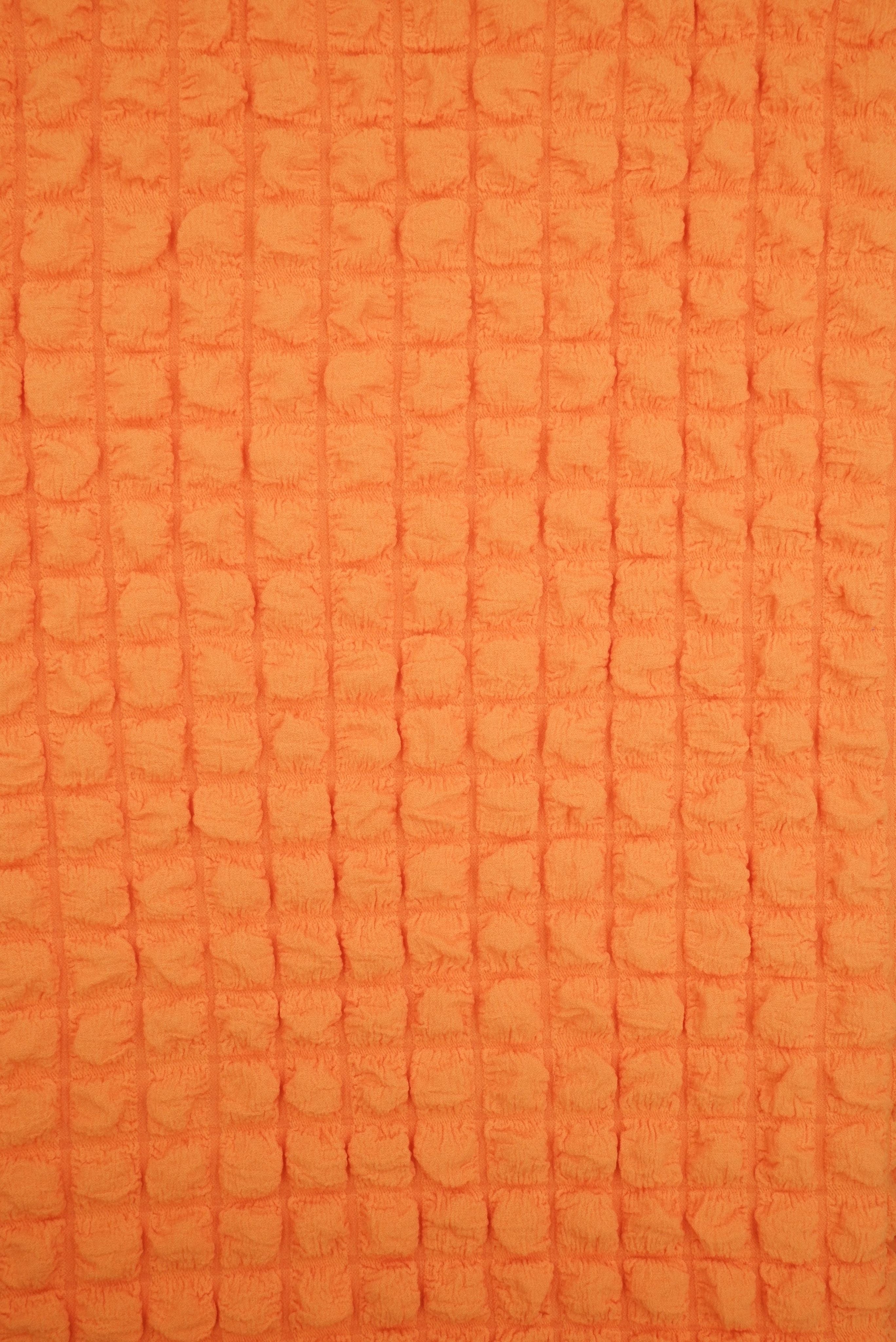 CRP4461 ORANGE LT BLOUSE BODYSUIT BOTTOMS CAMI DRESS JACQUARD NO-PRINT NON STRETCH ORANGE PANTS POLYESTER SKIRTS SOLID SPANDEX TOPS TUNICS WOVEN