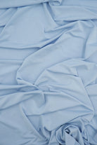 KNT1911 BLUE ACTIVEWEAR BIKER SHORTS BLOUSE BLUE BODYSUIT BOTTOMS CAMI DRESS KNIT LOUNGEWEAR NO-PRINT OUTERWEAR POLYESTER SOLID SPANDEX STRETCH T-SHIRT TOPS TUNICS VENECIA