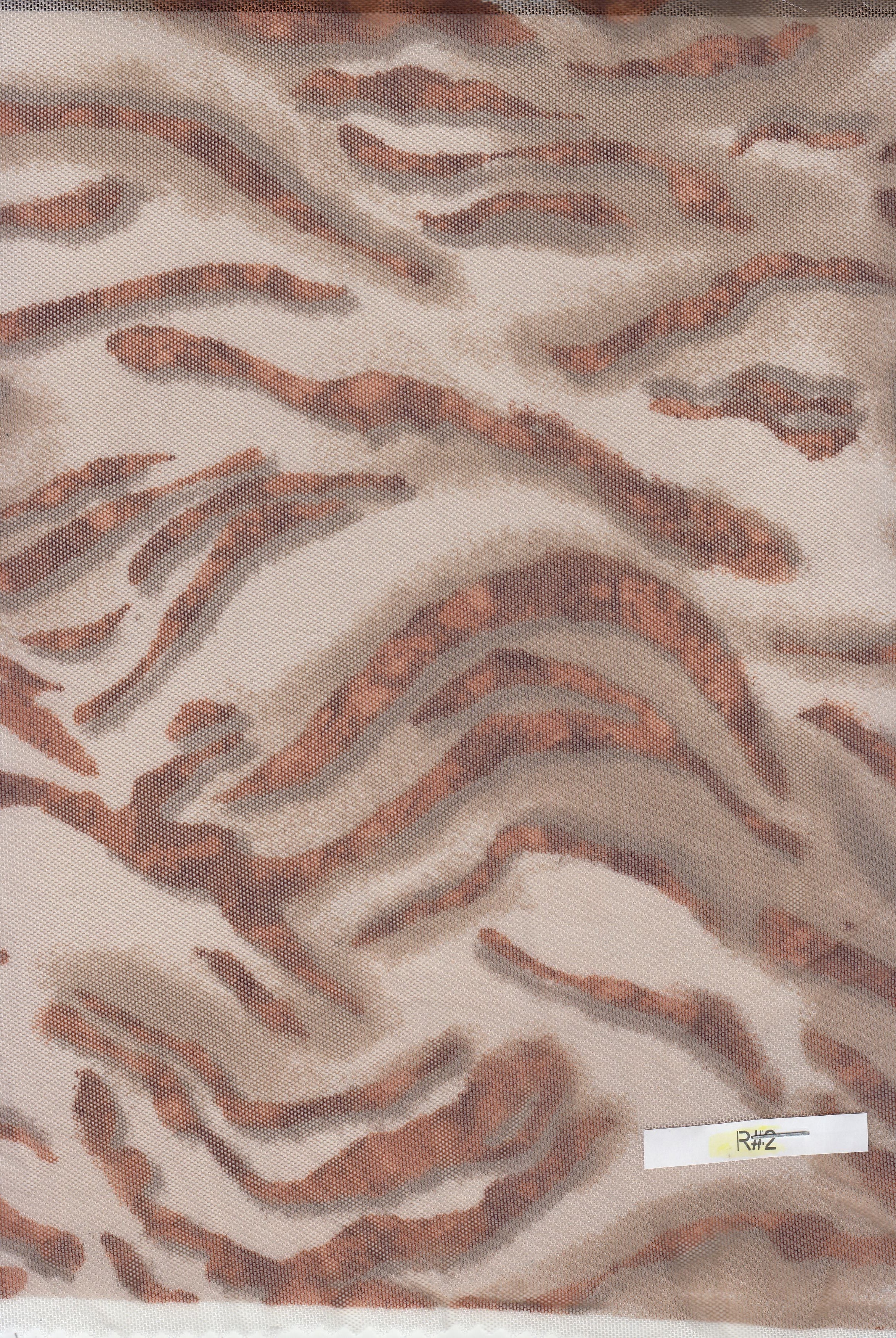 Animal Print Mesh Knit MESH-MS11078