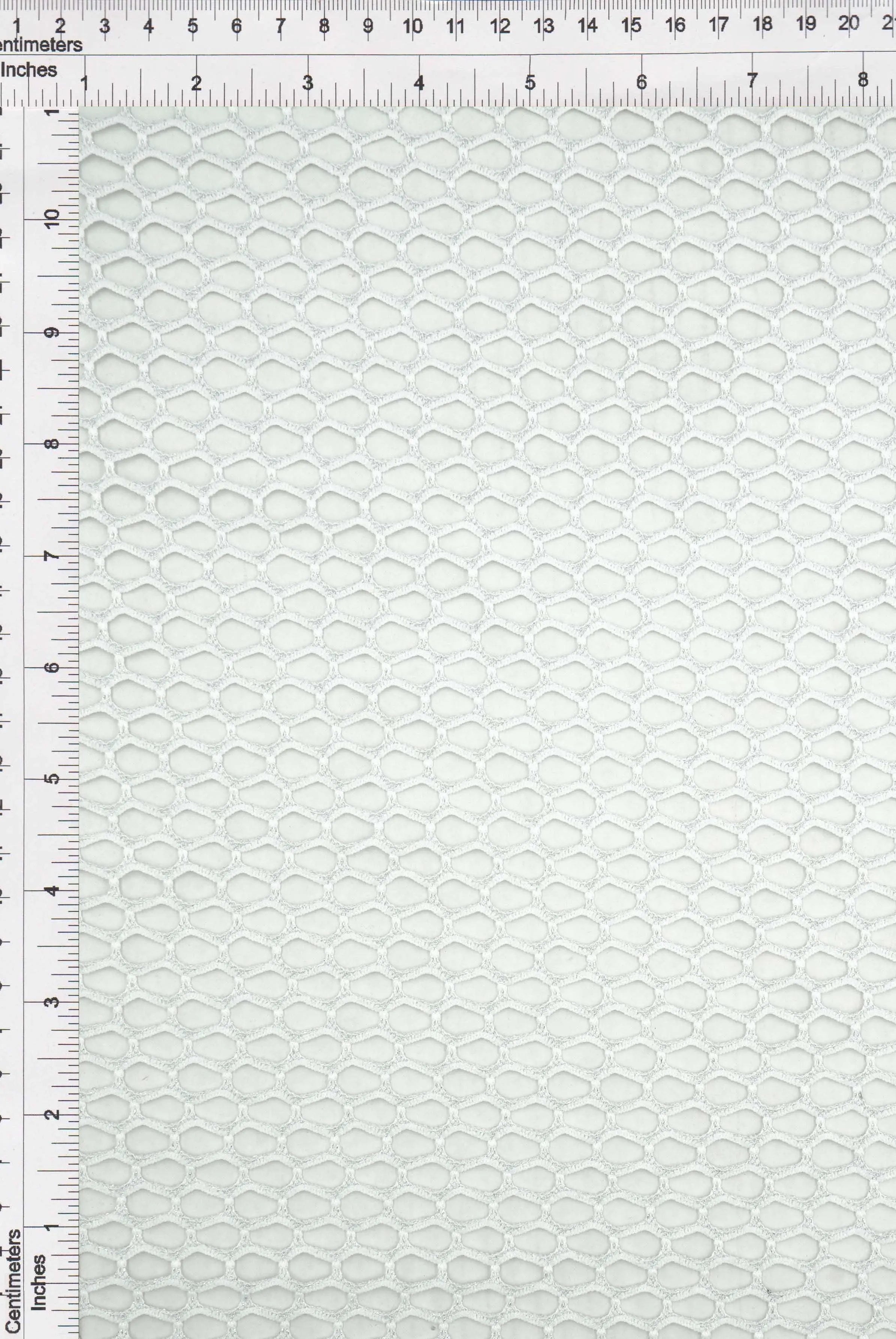 MESH-4467 WHT/SILVER BLOUSE BODYSUIT CAMI FLOCKING LOUNGEWEAR LUREX MESH NO-PRINT POLYESTER SILVER SOLID SPANDEX STRETCH TOPS TUNICS WHITE