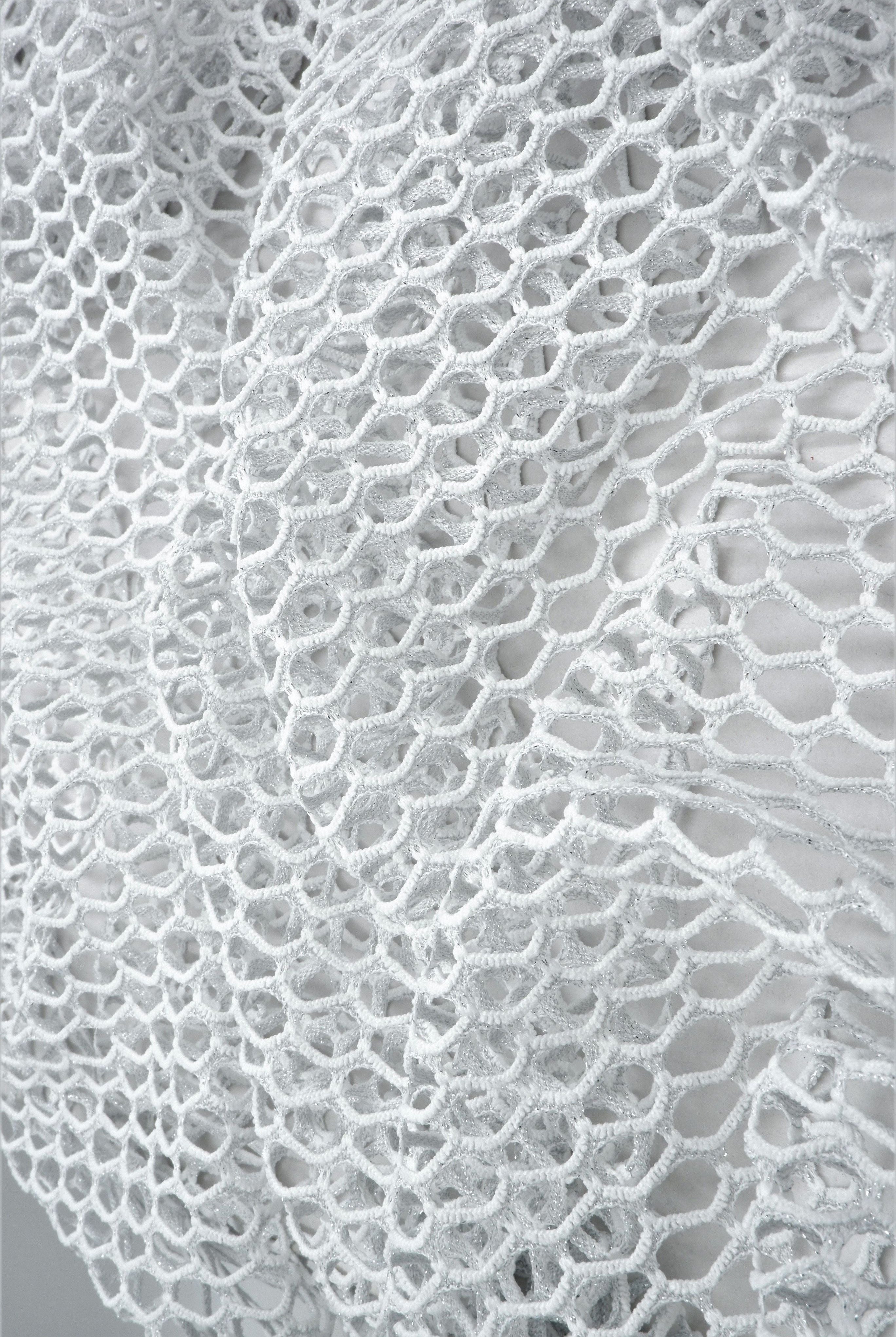 Lurex Fishnet Mesh Stretch Fabric - MESH-4467