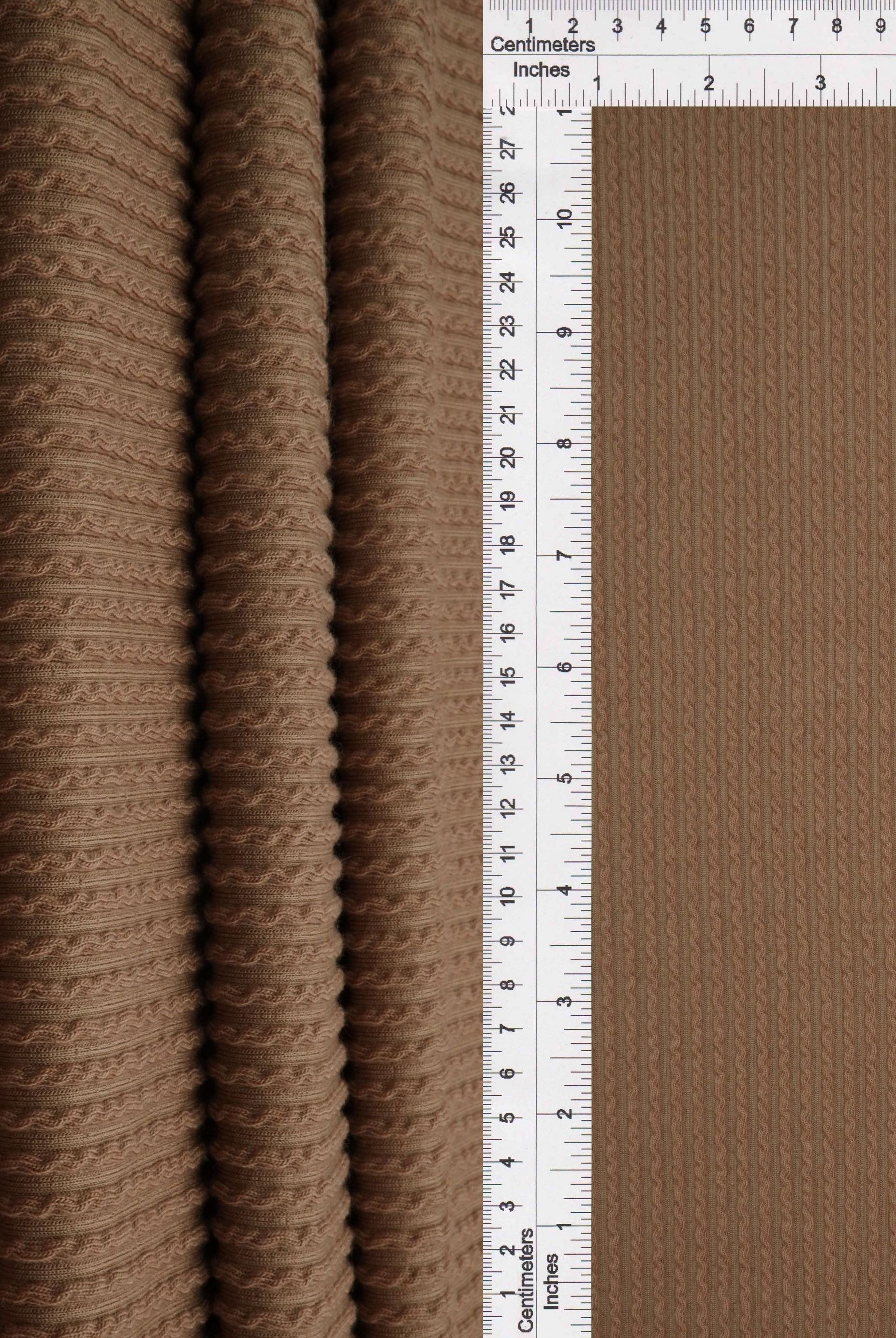 KNT4204 MOCHA BIKER SHORTS BODYSUIT BOTTOMS BROWN DOUBLE KNIT DRESS NO-PRINT PANTS POLYESTER RAYON RIB SKIRTS SOLID SPANDEX STRETCH TOPS TUNICS URBAN