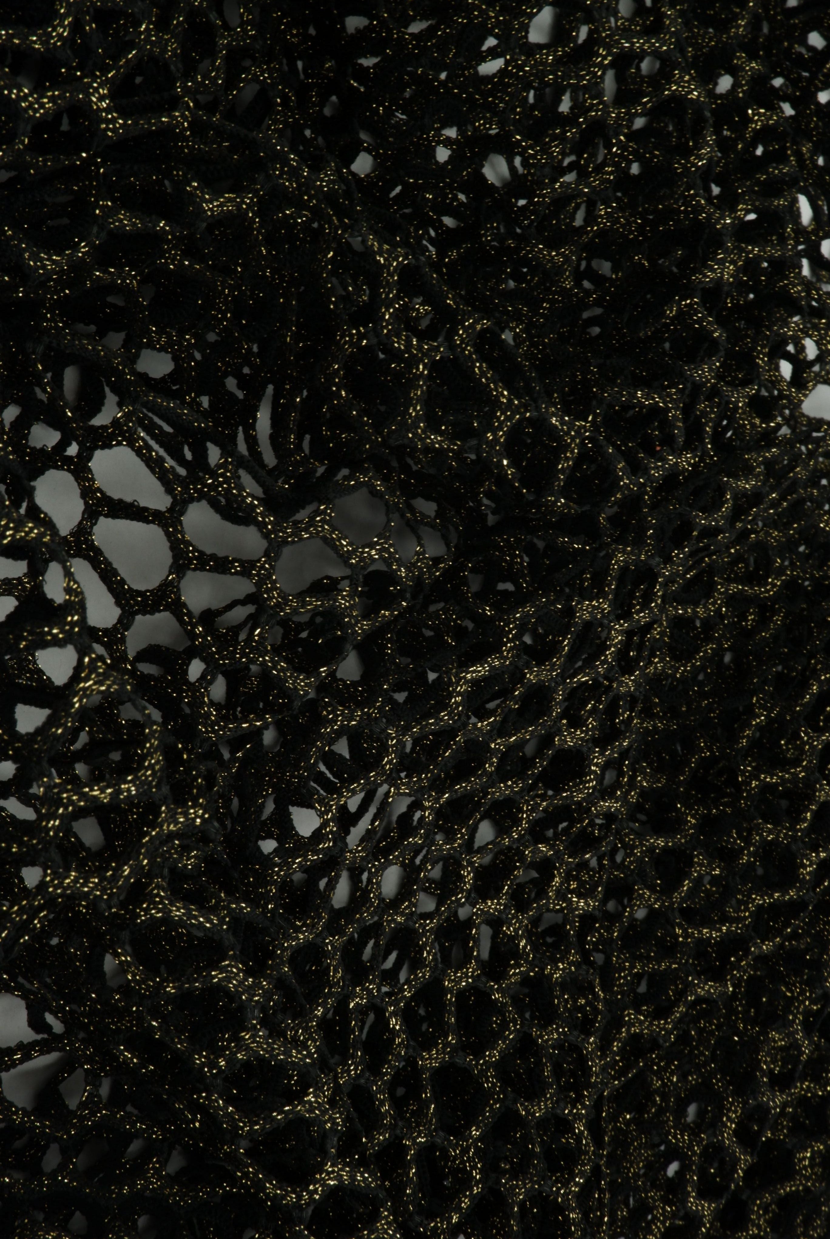 Lurex Fishnet Mesh Stretch Fabric - MESH-4467