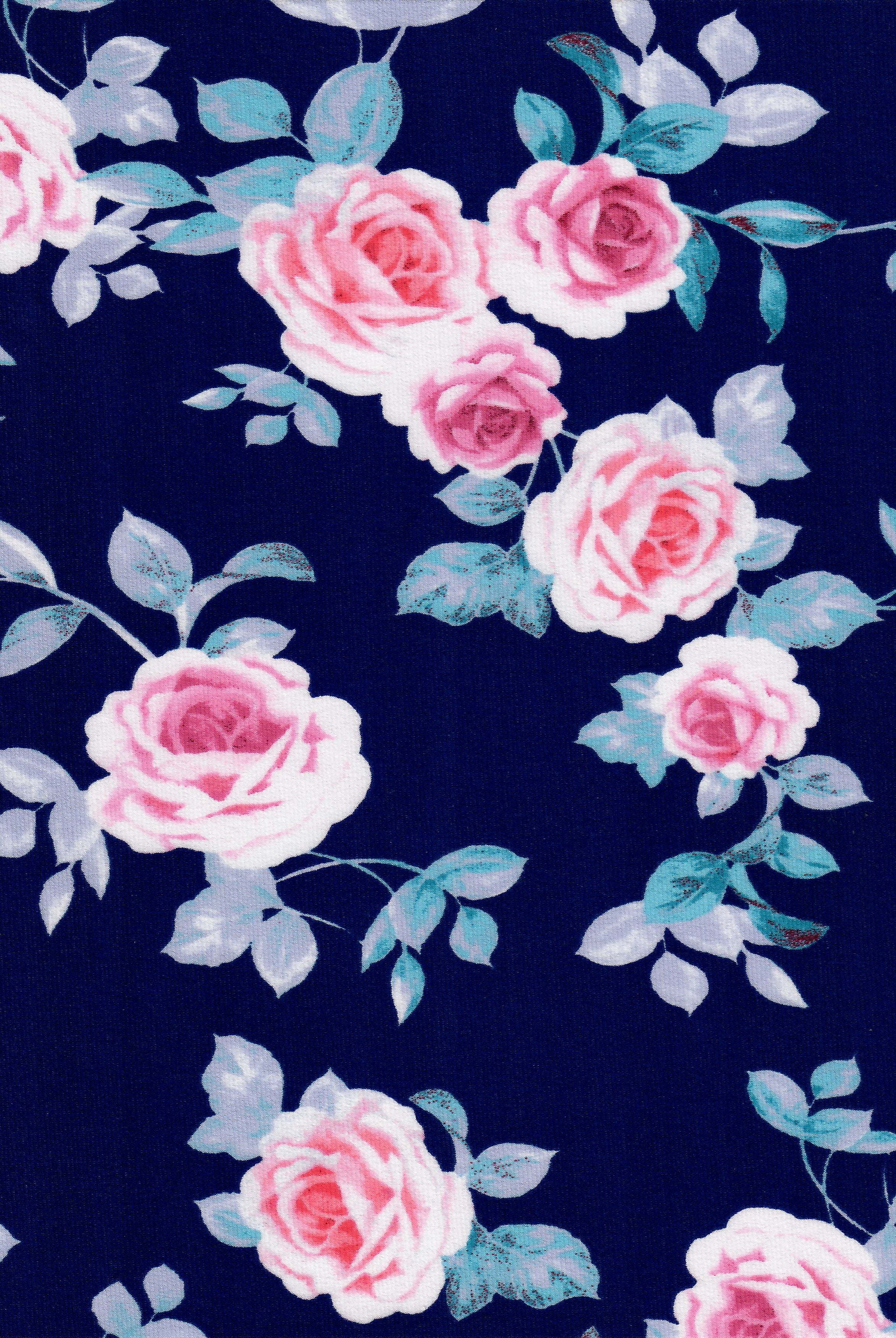 ITY-MS11116B NAVY FLOWER ACTIVEWEAR BIKER SHORTS BLOUSE BODYSUIT BOTTOMS DRESS FLORAL ITY KOREAN KNIT LOUNGEWEAR PANTS POLYESTER PRINT SKIRTS SPANDEX TOPS TUNICS