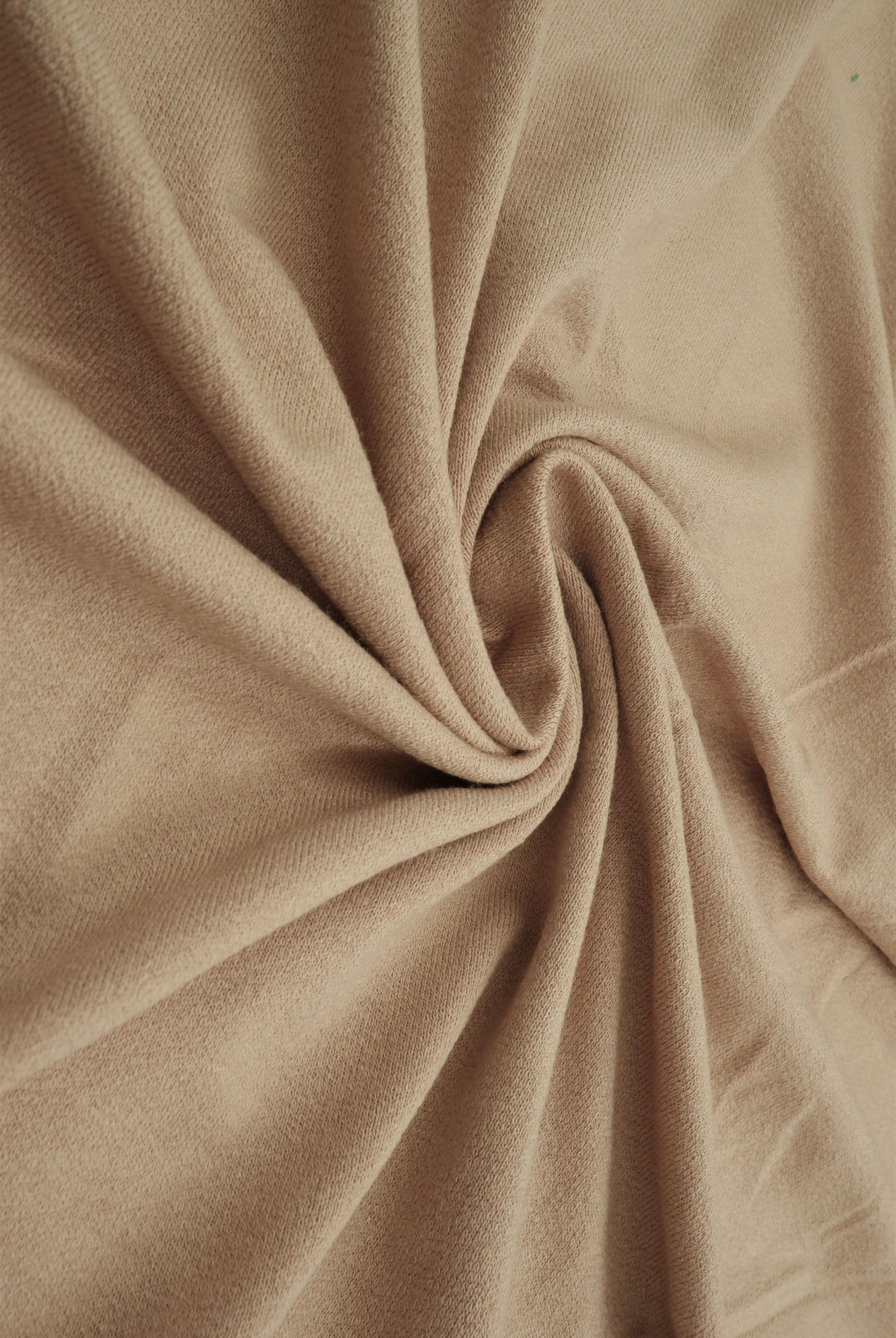 KNT4465 TAUPE BLOUSE BOTTOMS CAMI CREPE DRESS KNIT NO-PRINT OUTERWEAR PANTS RAYON SKIRTS SOLID-B SPANDEX STRETCH T-SHIRT TOPS TUNICS VISCOSE