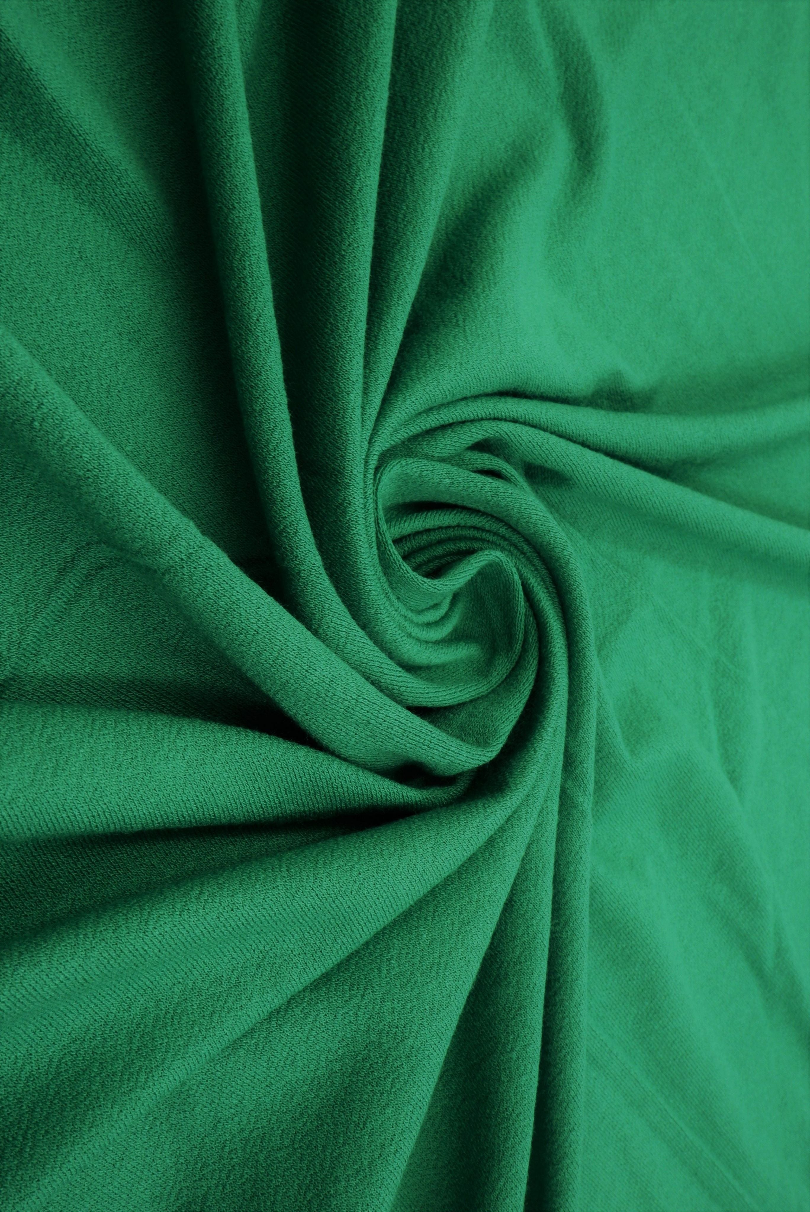 KNT4465 GREEN KELLY BLOUSE BOTTOMS CAMI CREPE DRESS KNIT NO-PRINT OUTERWEAR PANTS RAYON SKIRTS SOLID-B SPANDEX STRETCH T-SHIRT TOPS TUNICS VISCOSE