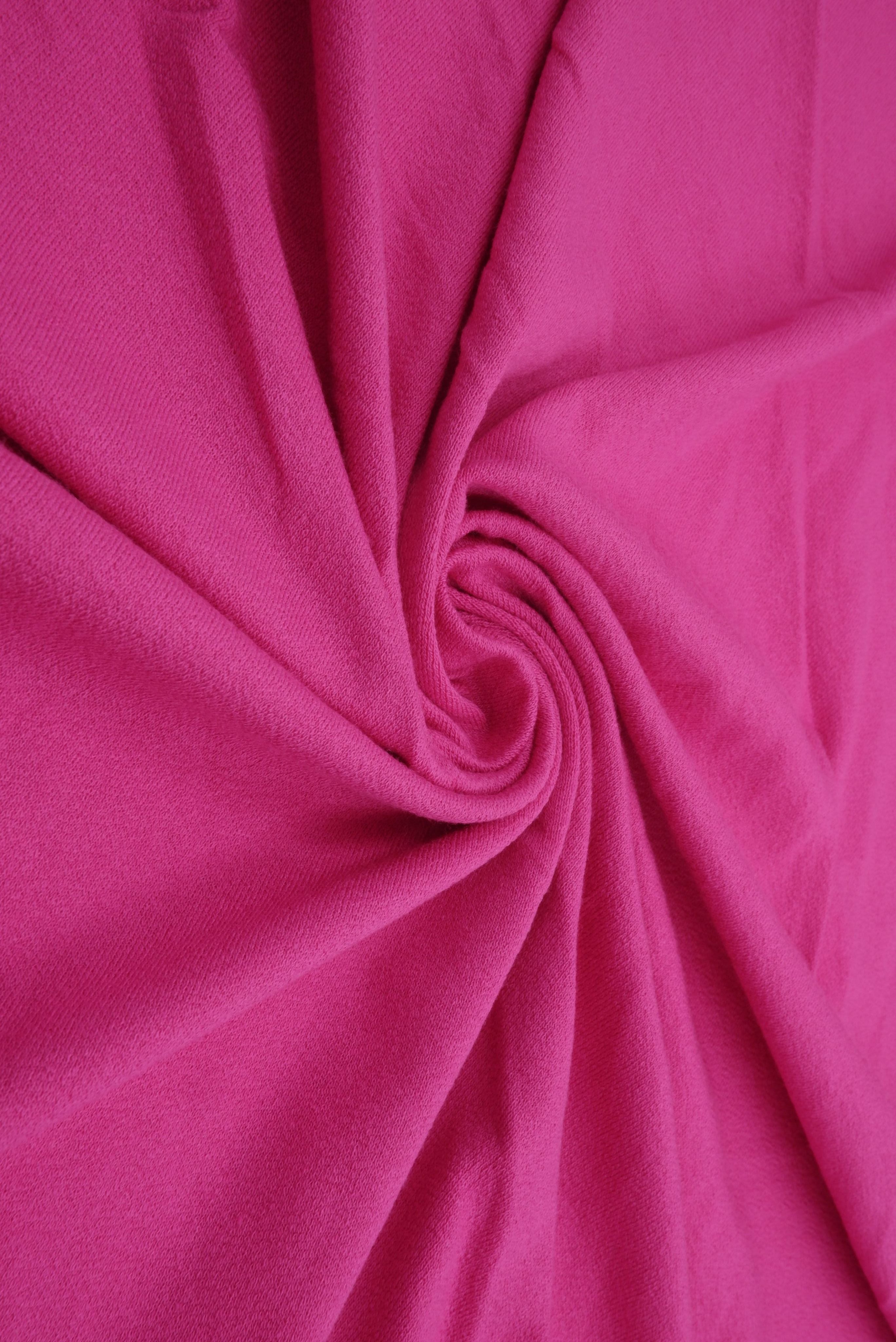 KNT4465 HOT FUSCHIA BLOUSE BOTTOMS CAMI CREPE DRESS KNIT NO-PRINT OUTERWEAR PANTS RAYON SKIRTS SOLID-B SPANDEX STRETCH T-SHIRT TOPS TUNICS VISCOSE