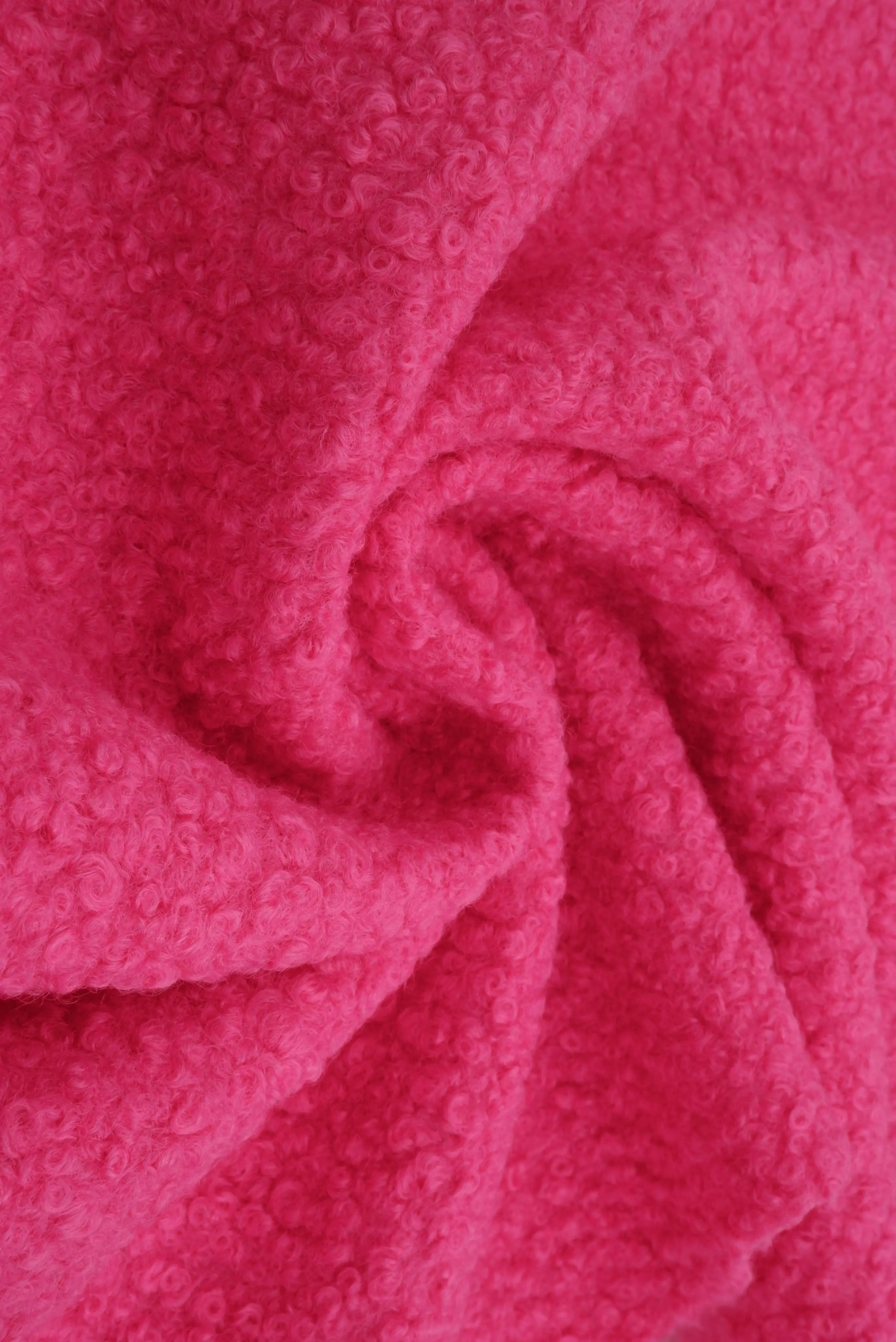Fake Wool Two-Tone Stretch Knit Fabric - KNT4136