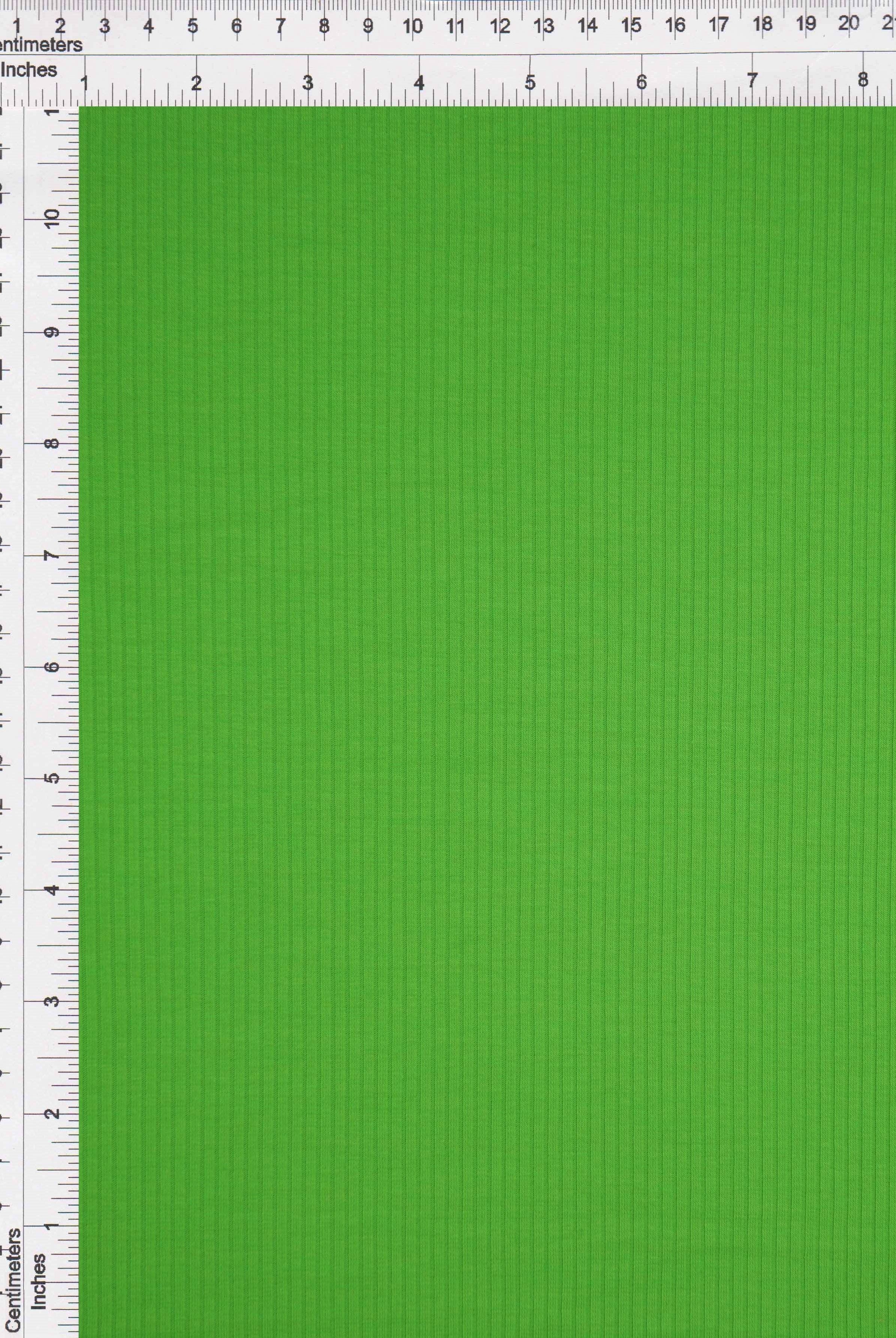 Rib Solid Stretch Knit Fabric - KNT3422