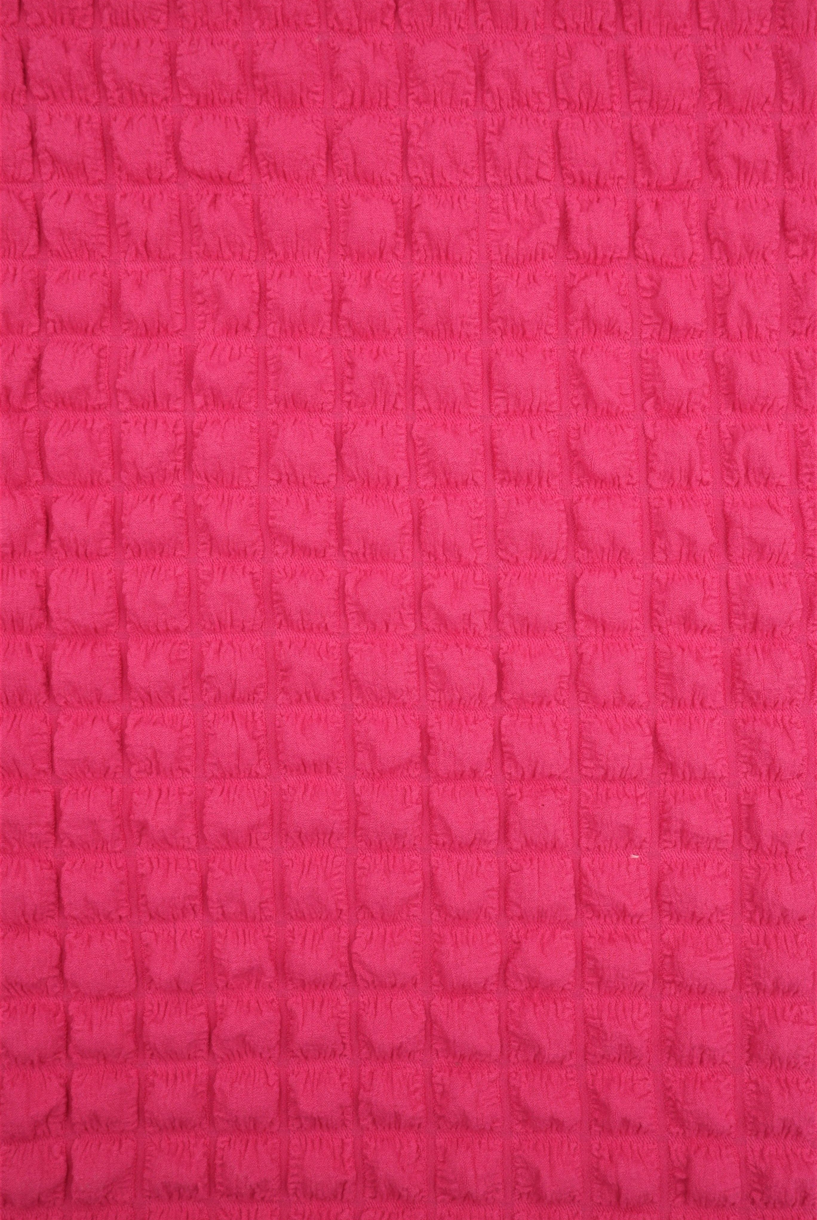 CRP4461 PINK HOT BLOUSE BODYSUIT BOTTOMS CAMI DRESS JACQUARD NO-PRINT NON STRETCH PANTS PINK POLYESTER SKIRTS SOLID SPANDEX TOPS TUNICS WOVEN