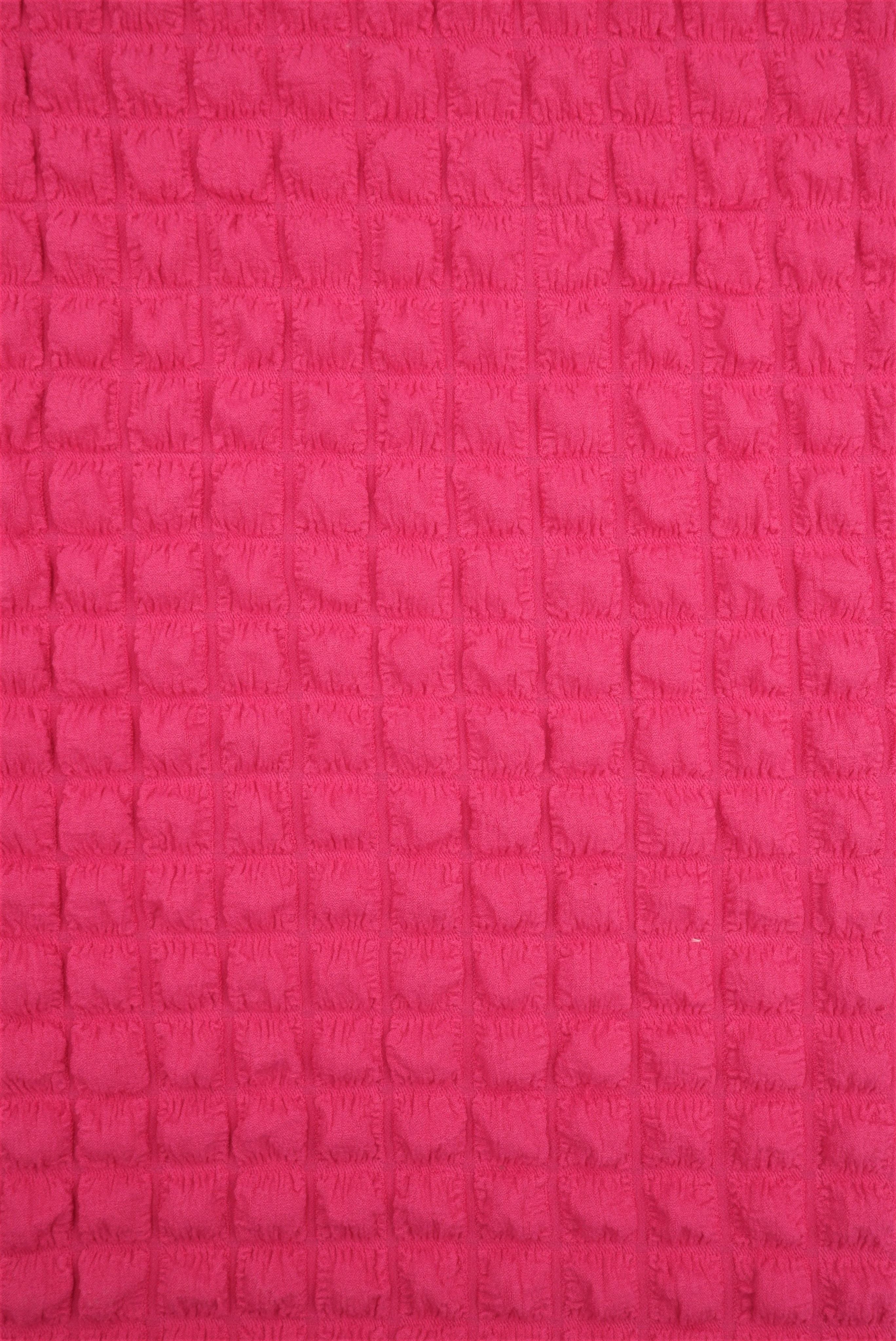 CRP4461 PINK HOT BLOUSE BODYSUIT BOTTOMS CAMI DRESS JACQUARD NO-PRINT NON STRETCH PANTS PINK POLYESTER SKIRTS SOLID SPANDEX TOPS TUNICS WOVEN