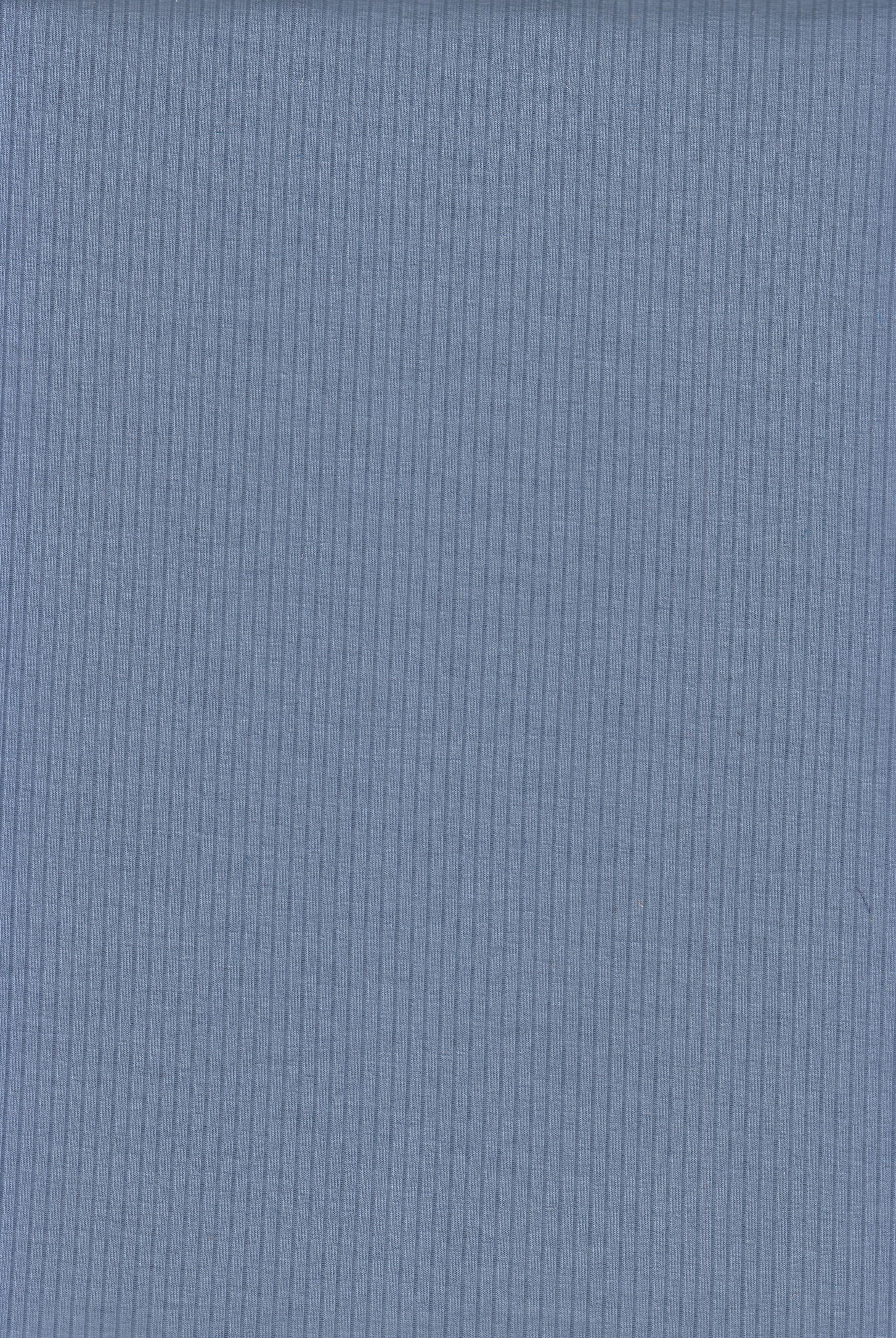 KNT4469 LT.DENIM BLUE BODYSUIT BOTTOMS CAMI DRESS KNIT NO-PRINT POLYESTER RAYON RIBBED SKIRTS SOLID-B SPANDEX STRETCH TOPS