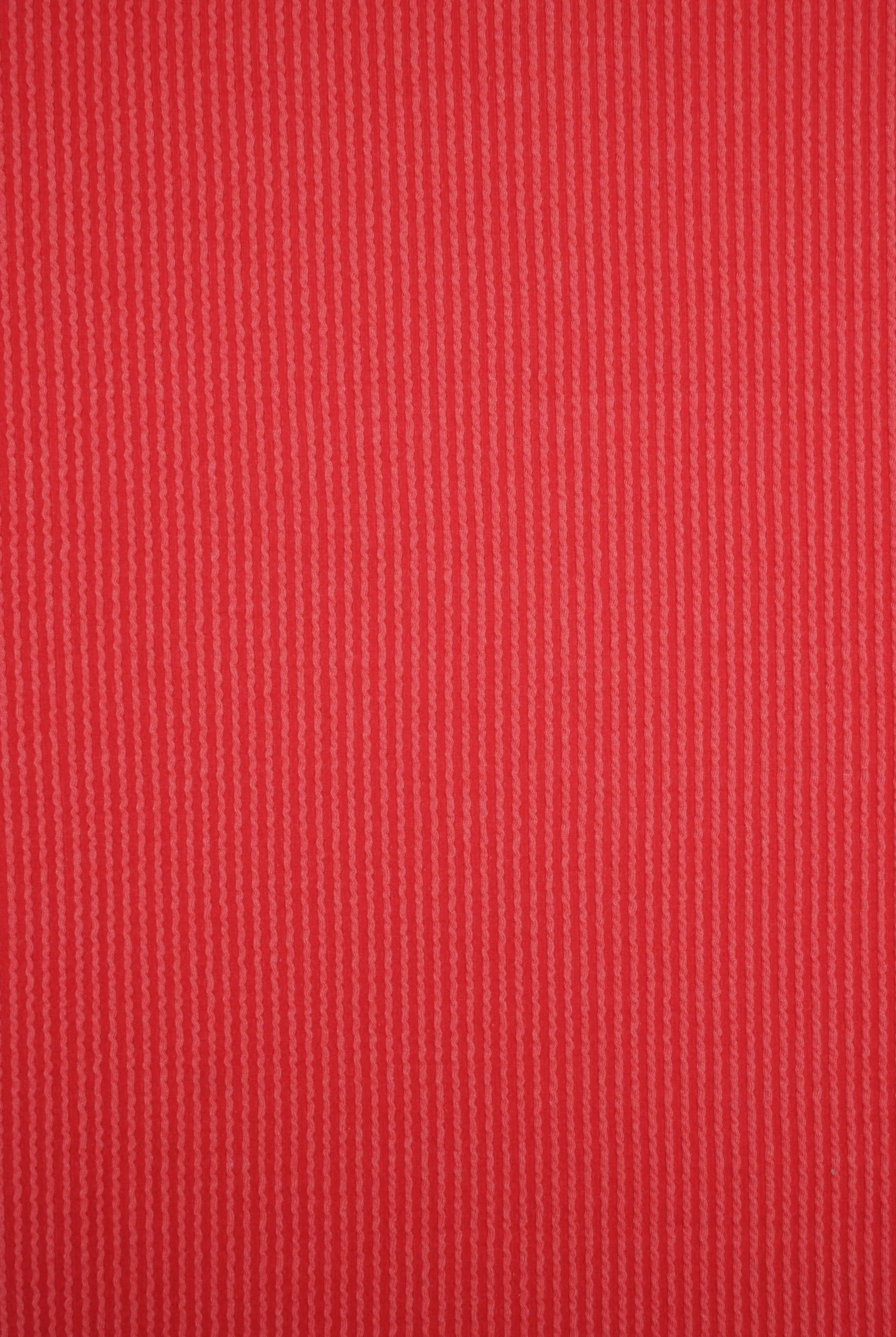 KNT4463 RED BODYSUIT BOTTOMS CAMI DOUBLE KNIT DRESS JACQUARD LOUNGEWEAR NO-PRINT PANTS POLYESTER RAYON RED RIB SOLID SPANDEX STRETCH SWEATER T-SHIRT URBAN