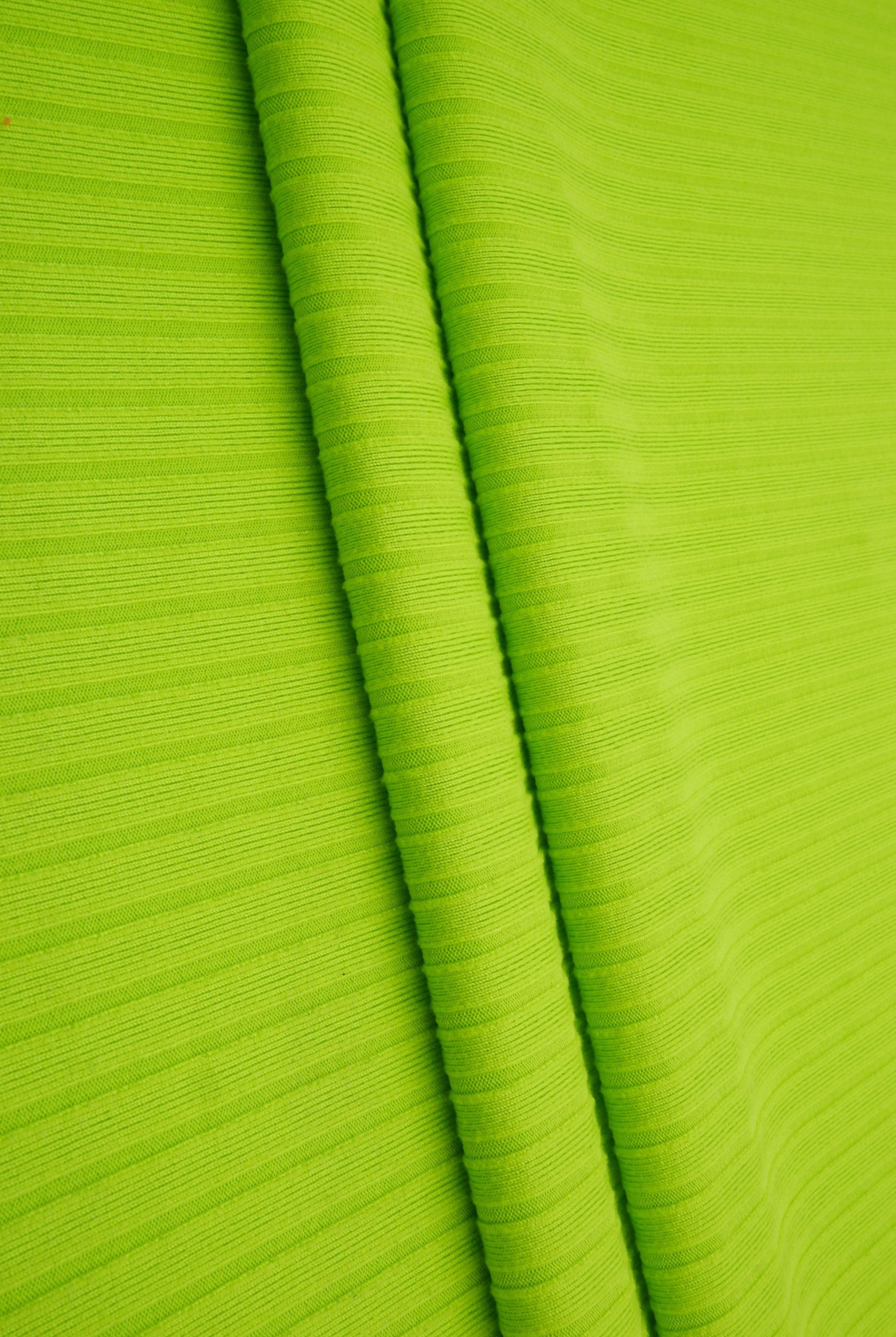 Rib Solid Stretch Knit Fabric - KNT4135