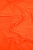 KNT1911 ORANGE ACTIVEWEAR BIKER SHORTS BLOUSE BODYSUIT BOTTOMS CAMI DRESS KNIT LOUNGEWEAR NO-PRINT ORANGE OUTERWEAR POLYESTER SOLID SPANDEX STRETCH T-SHIRT TOPS TUNICS VENECIA