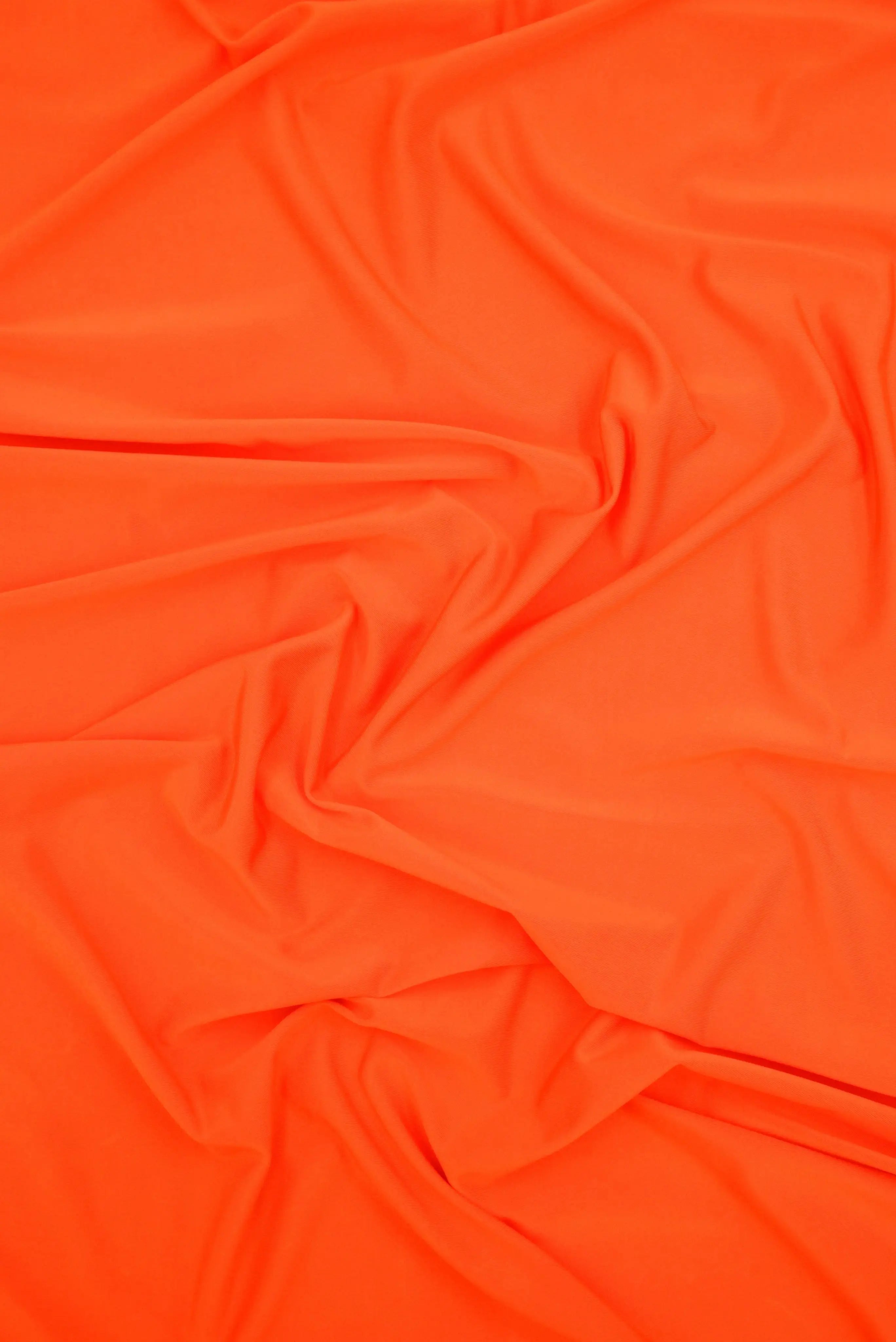 KNT1911 ORANGE ACTIVEWEAR BIKER SHORTS BLOUSE BODYSUIT BOTTOMS CAMI DRESS KNIT LOUNGEWEAR NO-PRINT ORANGE OUTERWEAR POLYESTER SOLID SPANDEX STRETCH T-SHIRT TOPS TUNICS VENECIA