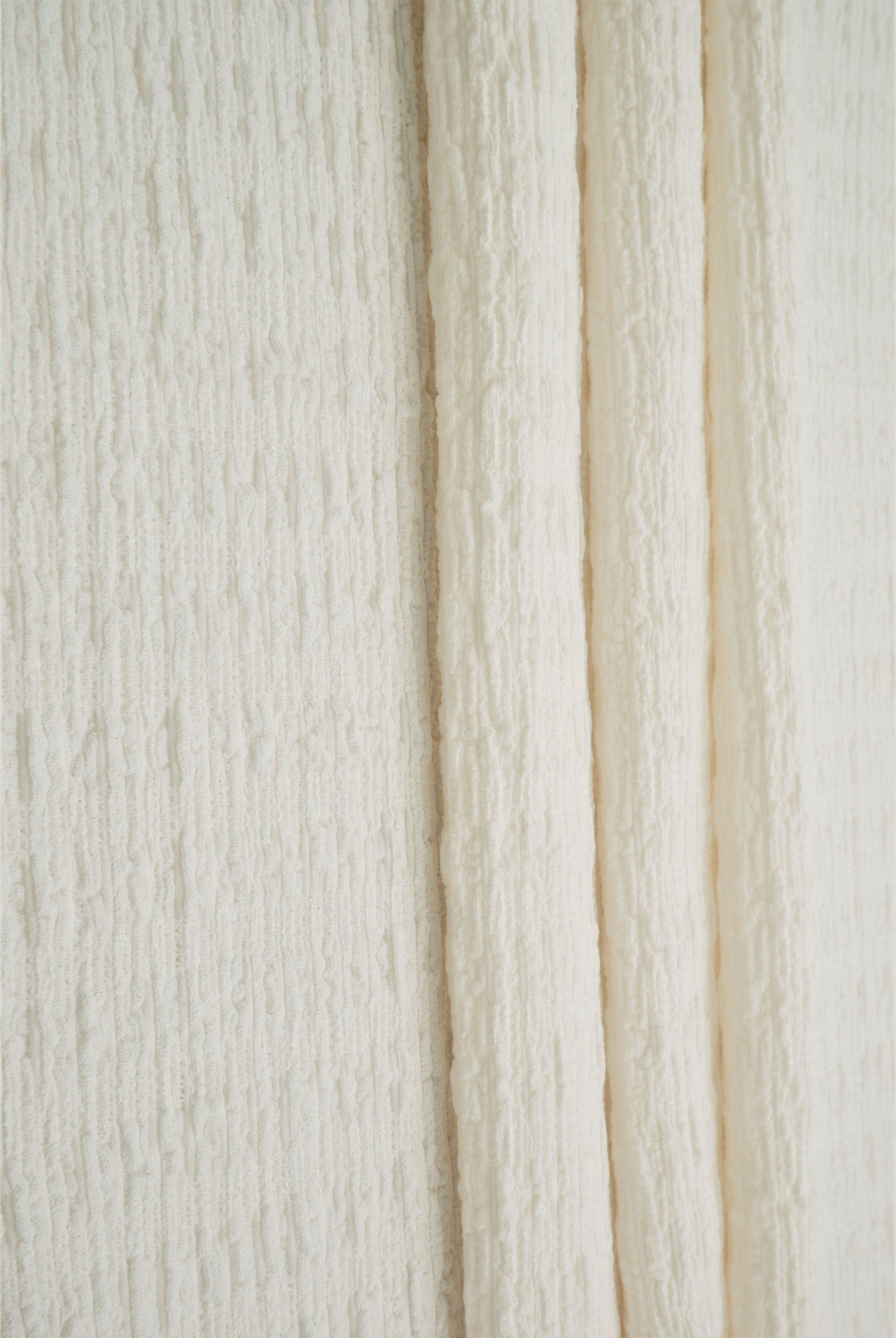 CRP4473 IVORY ACTIVEWEAR BLACK BODYSUIT BOTTOMS CREPE DRESS JERSEY NO-PRINT POLYESTER SOLID SPANDEX WOVEN