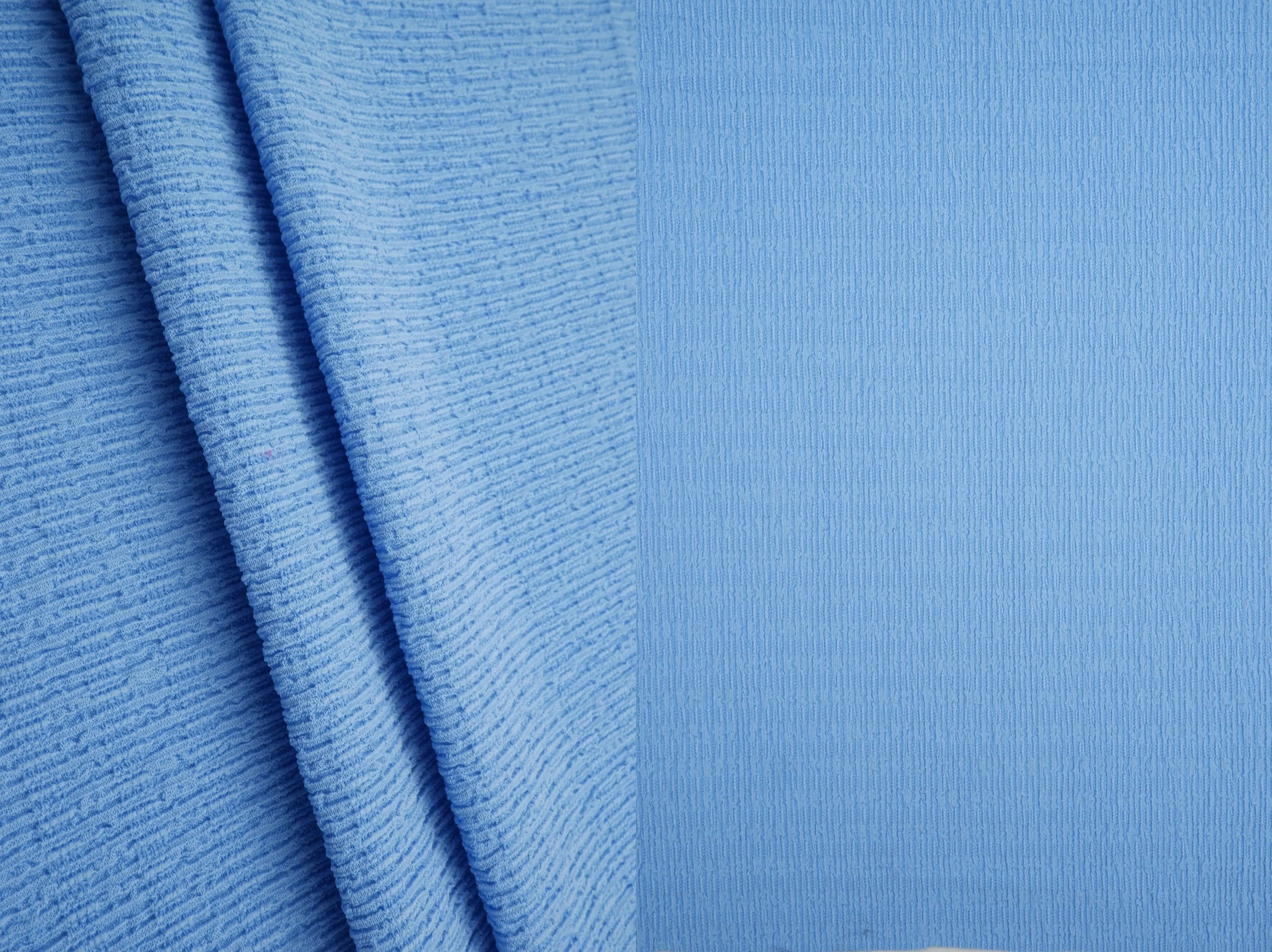 Bubble Jersey Crepe Fabric Solid Stretch - CRP4473