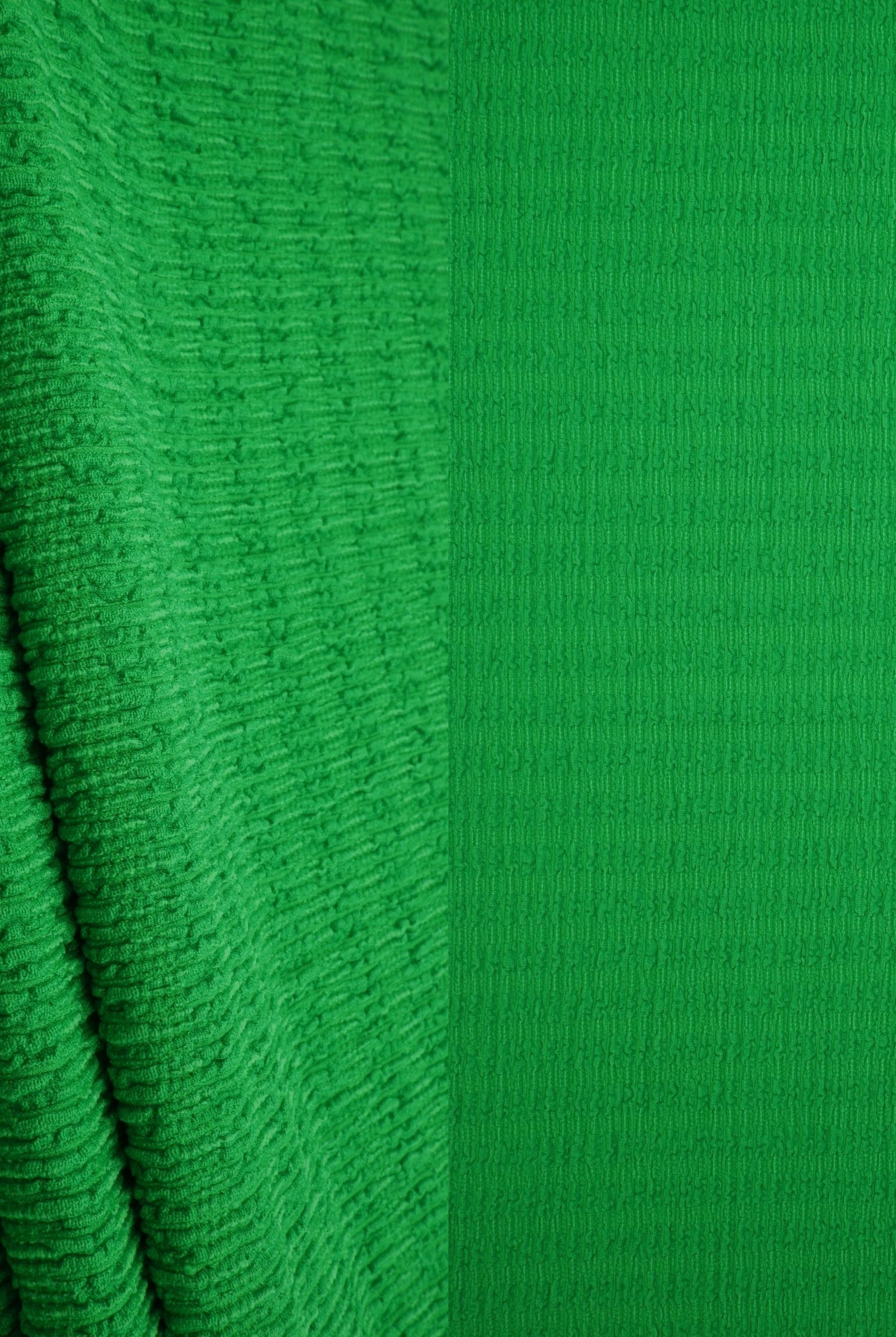 CRP4473 GREEN ACTIVEWEAR BODYSUIT BOTTOMS CREPE DRESS GREEN JERSEY NO-PRINT POLYESTER SOLID SPANDEX WOVEN