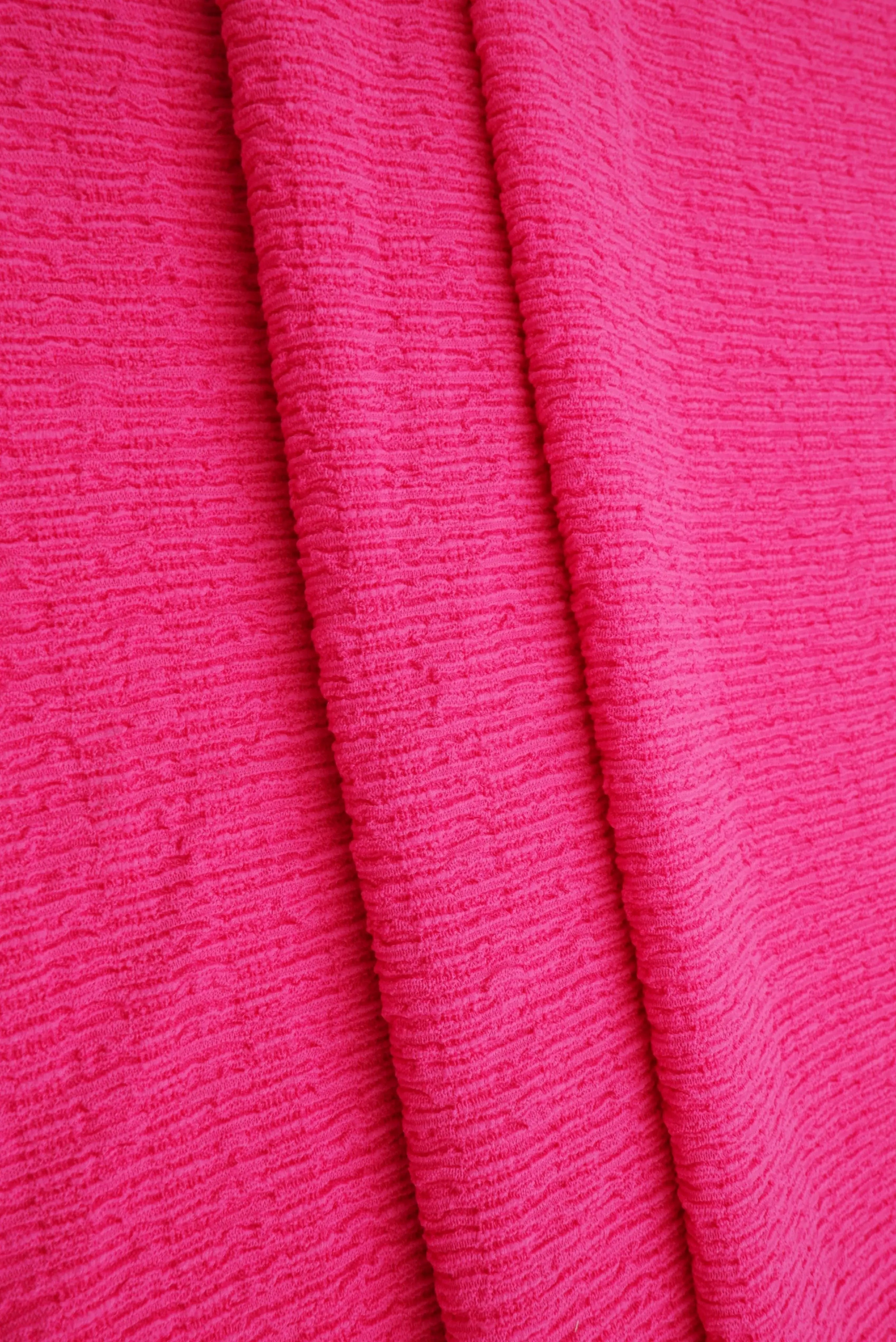 Bubble Jersey Crepe Fabric Solid Stretch - CRP4473