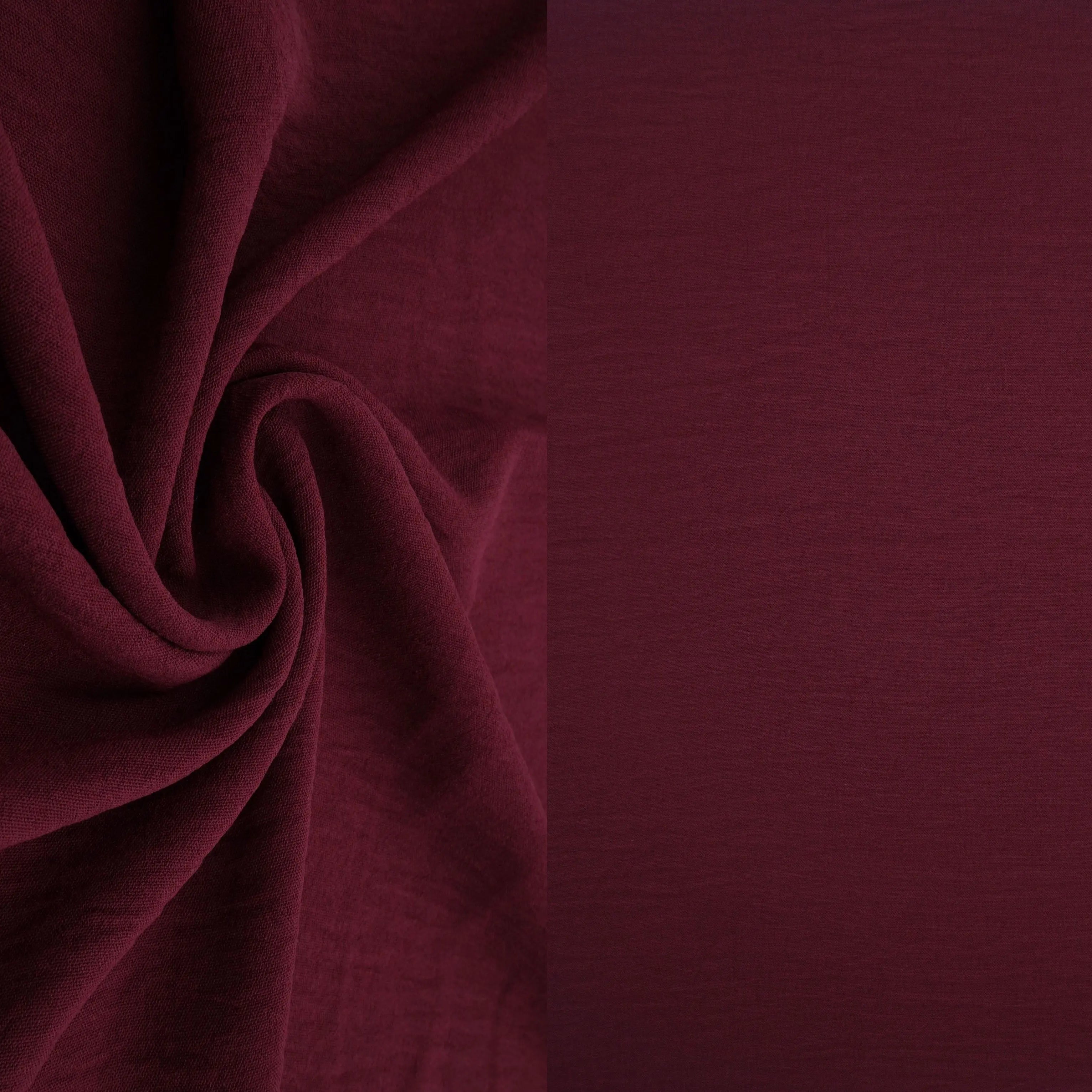 POP4178 BURGUNDY BLOUSE BODYSUIT BOTTOMS CAMI CEY DRESS LOUNGEWEAR NO-PRINT OUTERWEAR PANTS POLYESTER SKIRTS SOLID TOPS TUNICS