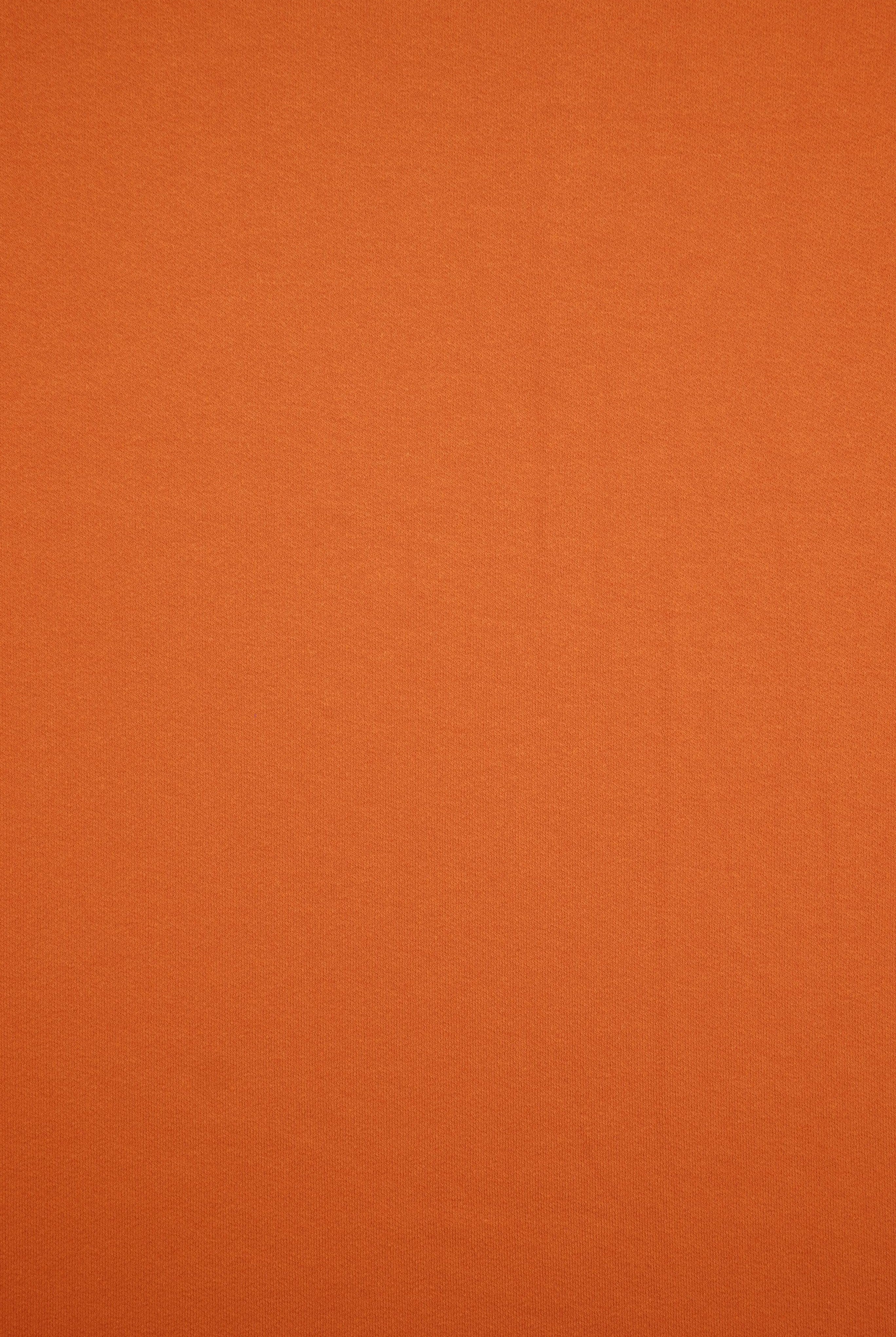 KNT4465 ORANGE BURNT BLOUSE BOTTOMS CAMI CREPE DRESS KNIT NO-PRINT OUTERWEAR PANTS RAYON SKIRTS SOLID-B SPANDEX STRETCH T-SHIRT TOPS TUNICS VISCOSE