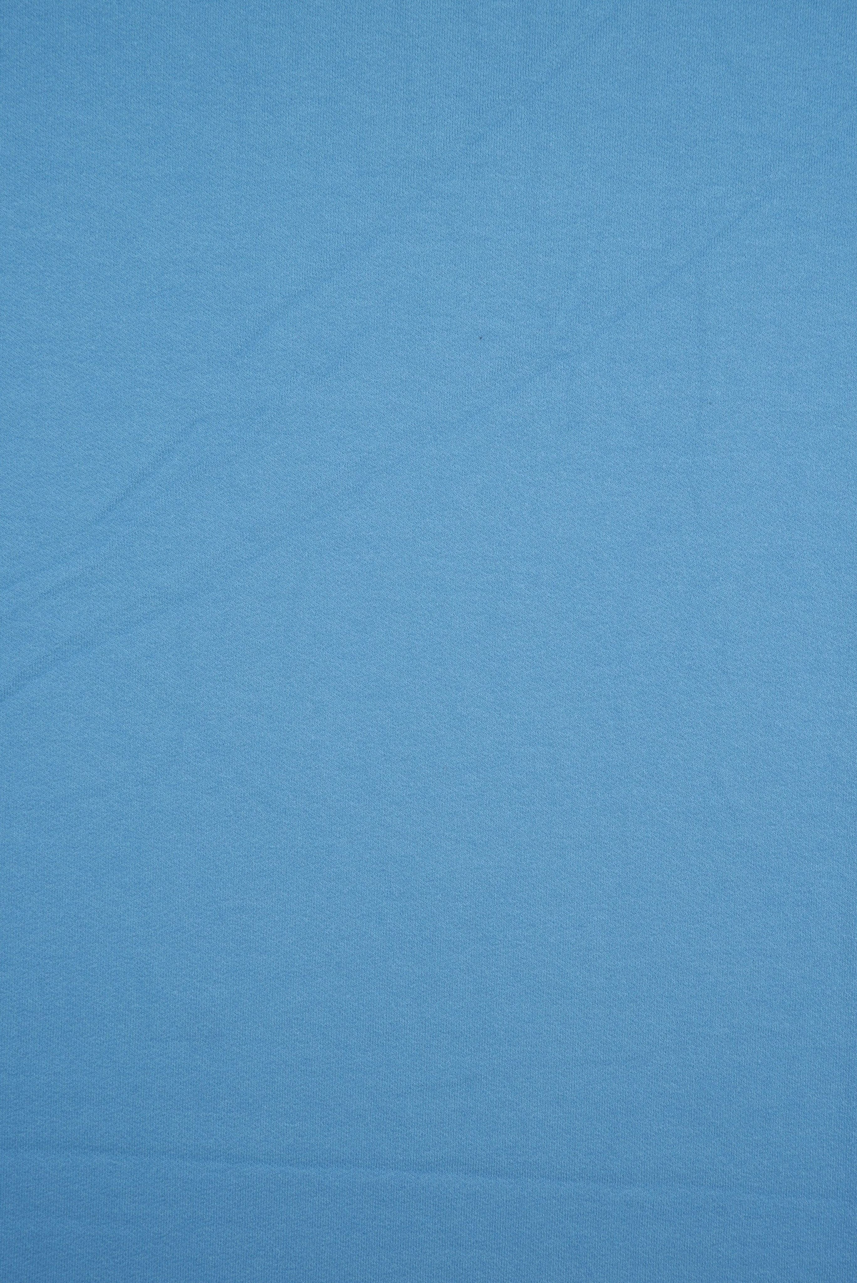 KNT4465 AZURE BLUE BLOUSE BOTTOMS CAMI CREPE DRESS KNIT NO-PRINT OUTERWEAR PANTS RAYON SKIRTS SOLID-B SPANDEX STRETCH T-SHIRT TOPS TUNICS VISCOSE