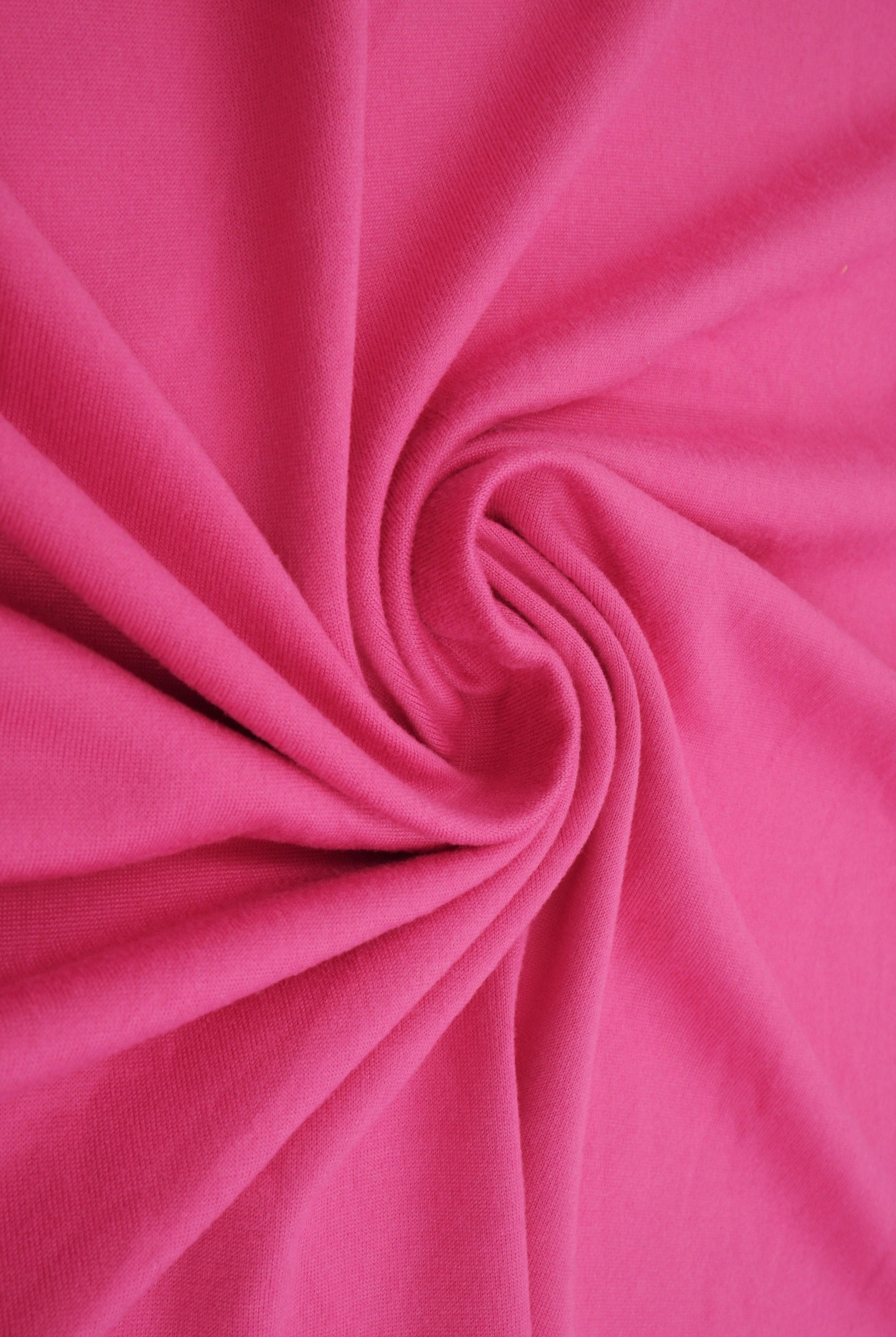 DTY Brushed Solid Stretch Knit Fabric - KNT2100