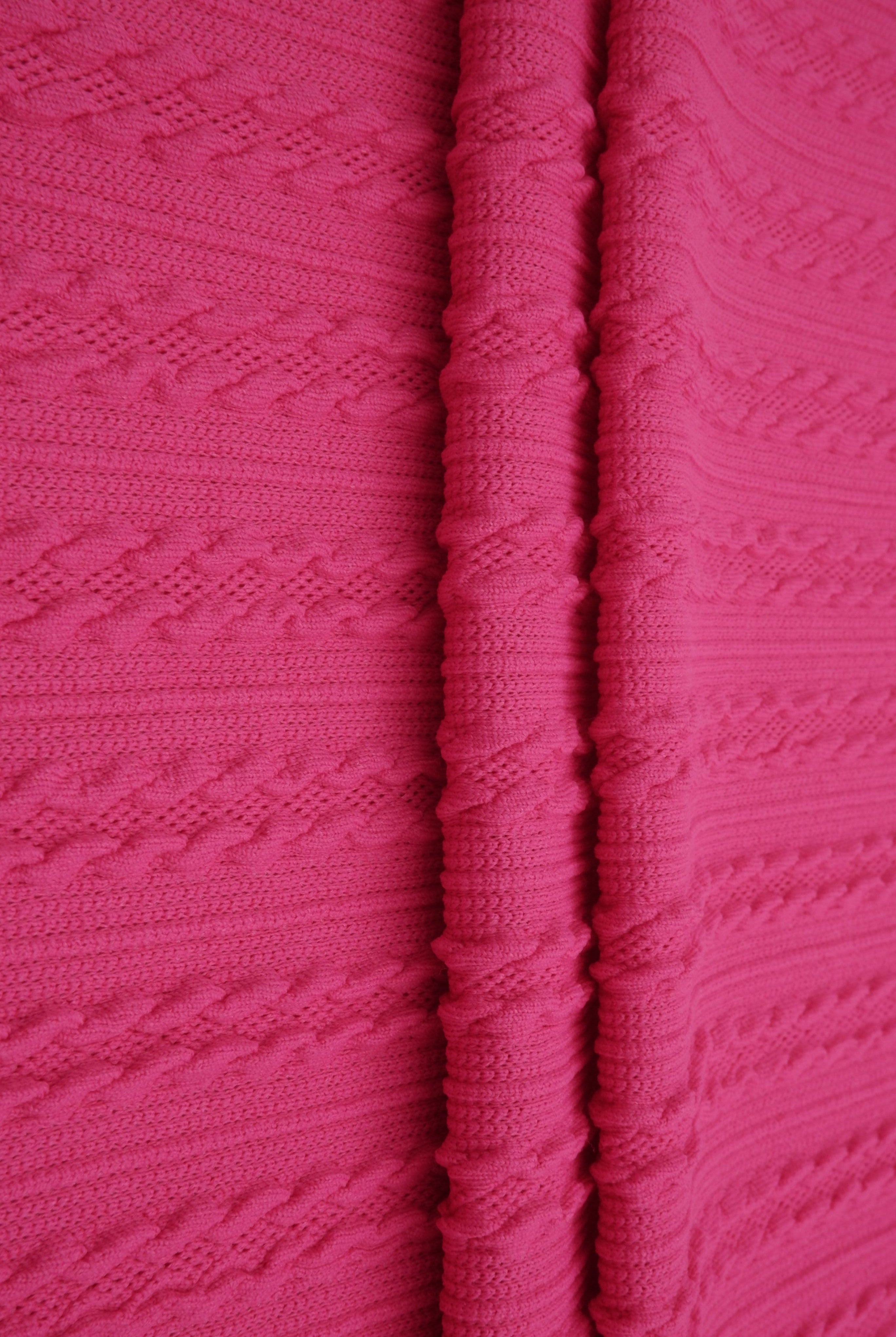 Braid Jacquard Liverpool Knit Fabric JACQ-4476