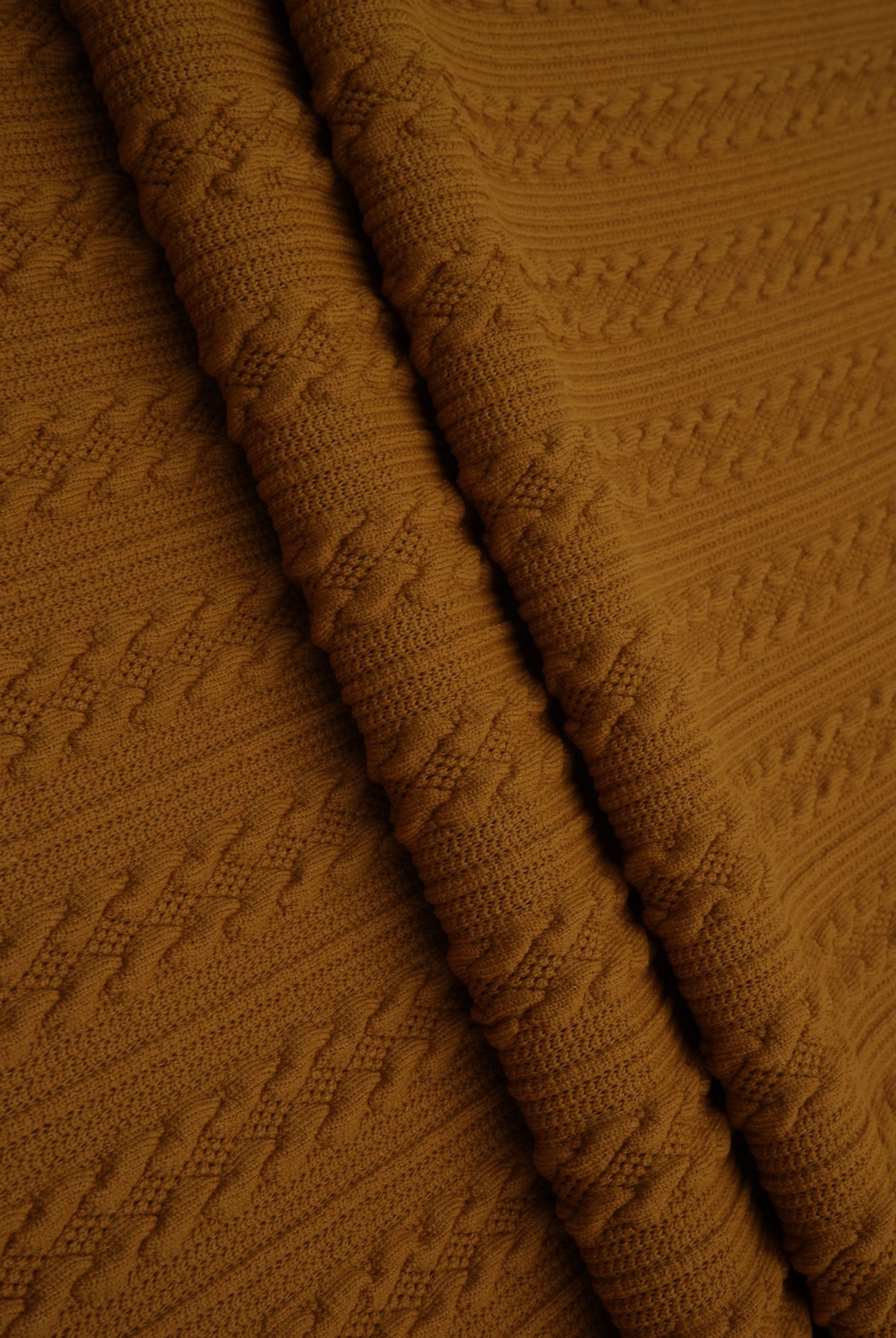 Braid Jacquard Liverpool Knit Fabric JACQ-4476