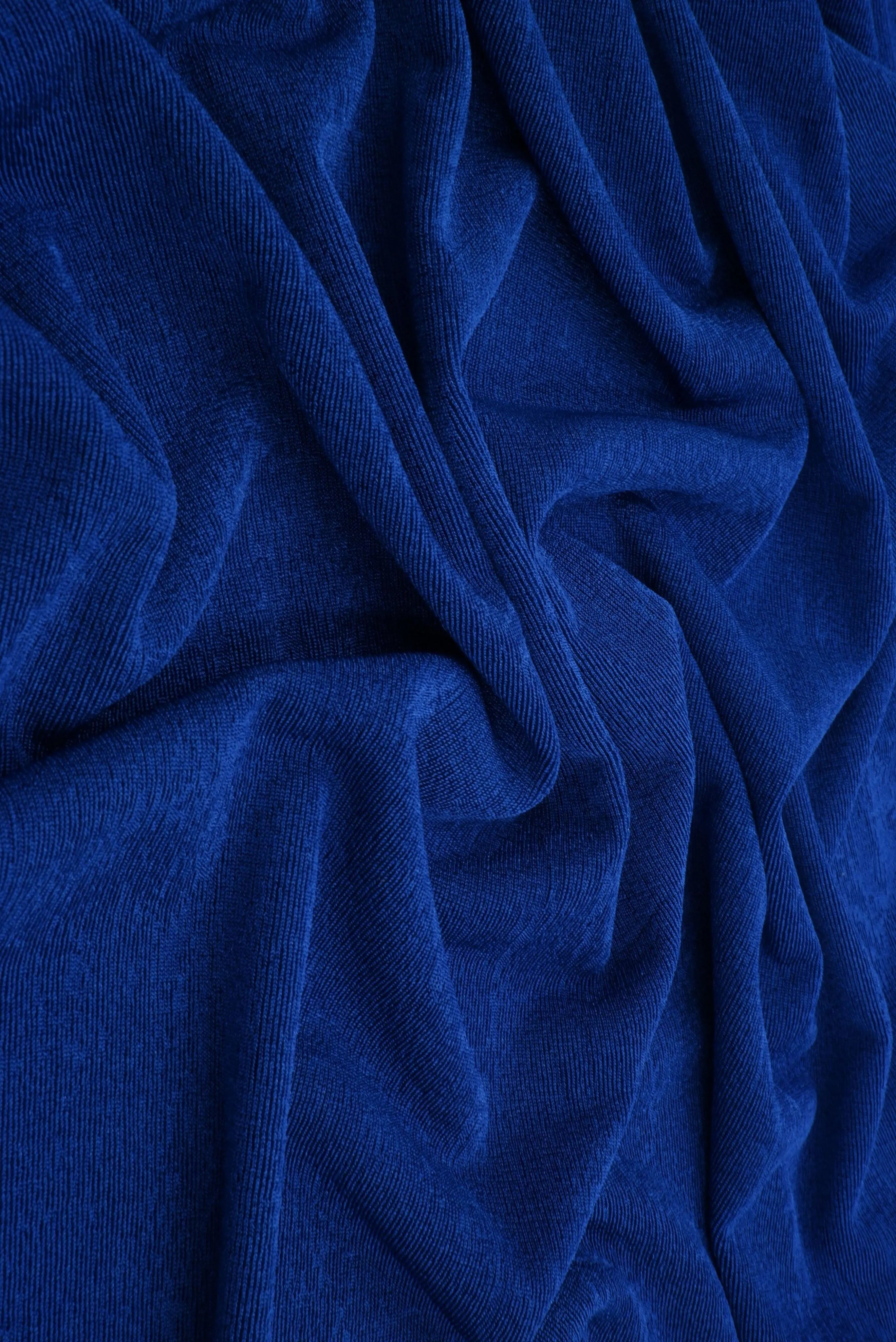 KNT3963 ROYAL BRIGHT ACTIVEWEAR BIKER SHORTS BLOUSE BLUE BODYSUIT BOTTOMS CAMI DRESS KNIT LOUNGEWEAR NO-PRINT PANTS POLYESTER PRINT-B RIBBED 1X1 SKIRTS SLINKY SOLID SPANDEX STRETCH T-SHIRT TOPS TUNICS