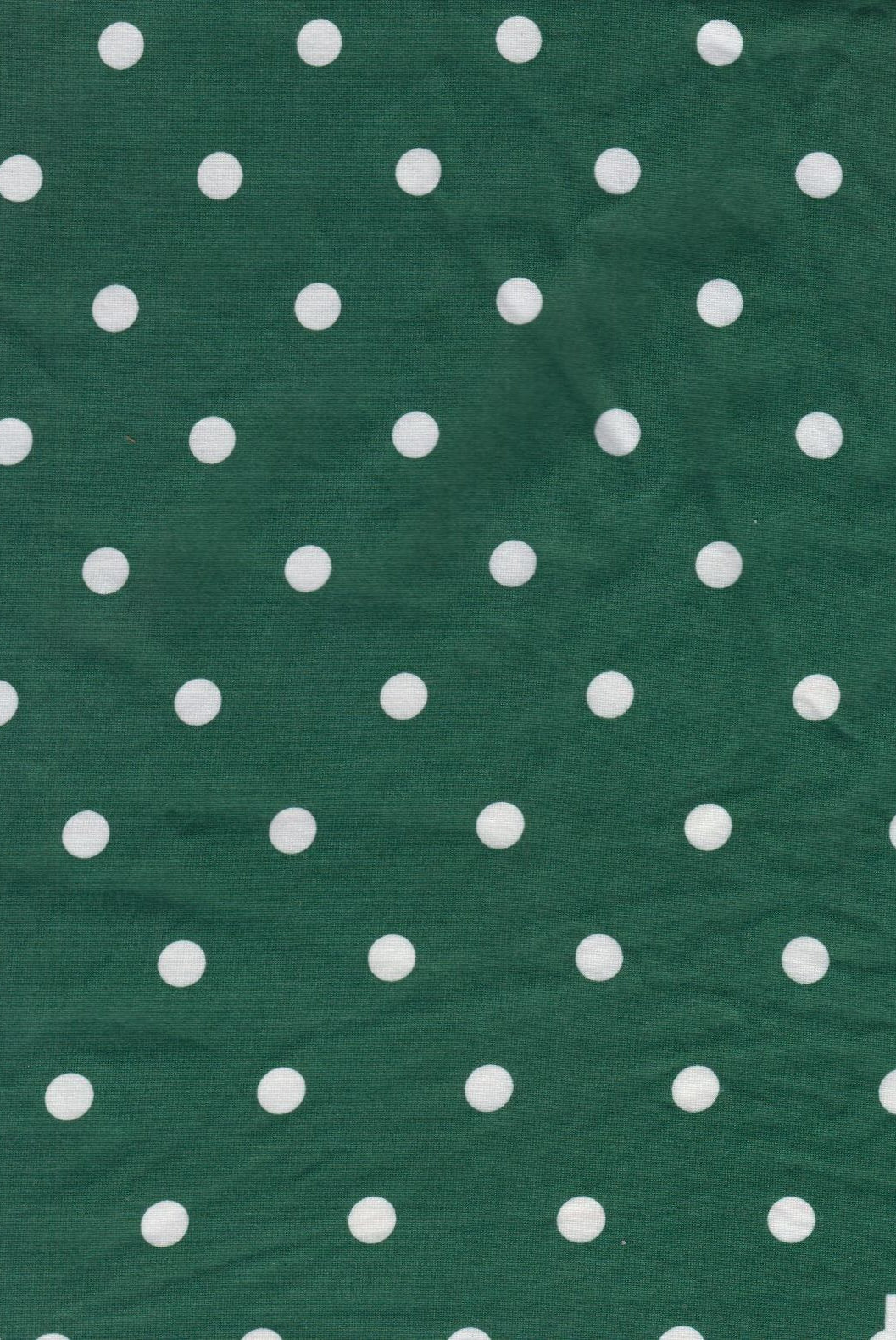 KNT2100-DU298B GREEN PINE BIKER SHORTS BLOUSE BODYSUIT BOTTOMS CAMI DOT DTY BRUSHED KNIT POLYESTER PRINT SPANDEX STRETCH