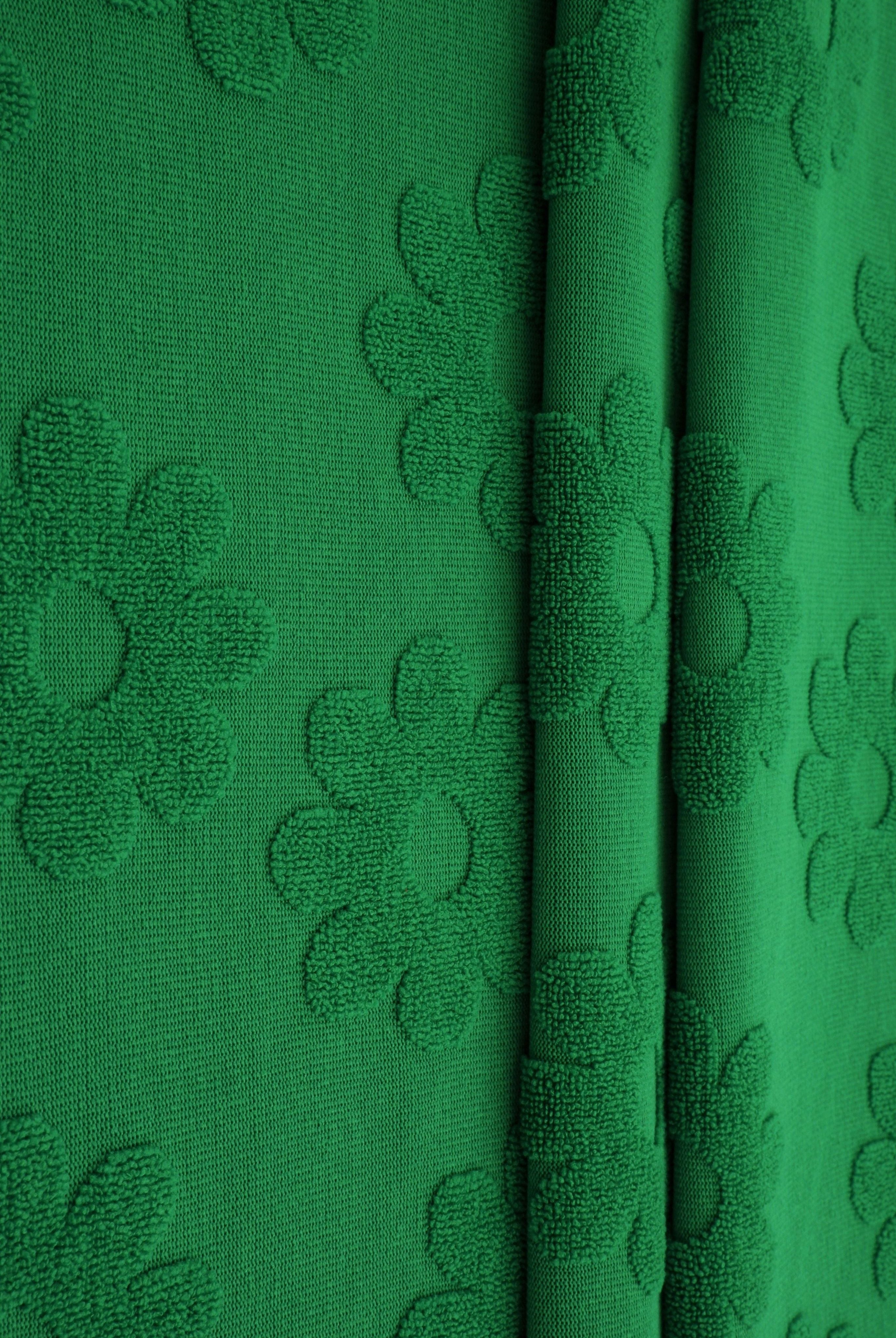 Daisy Floral Jacquard Knit Fabric - JACQ-4480